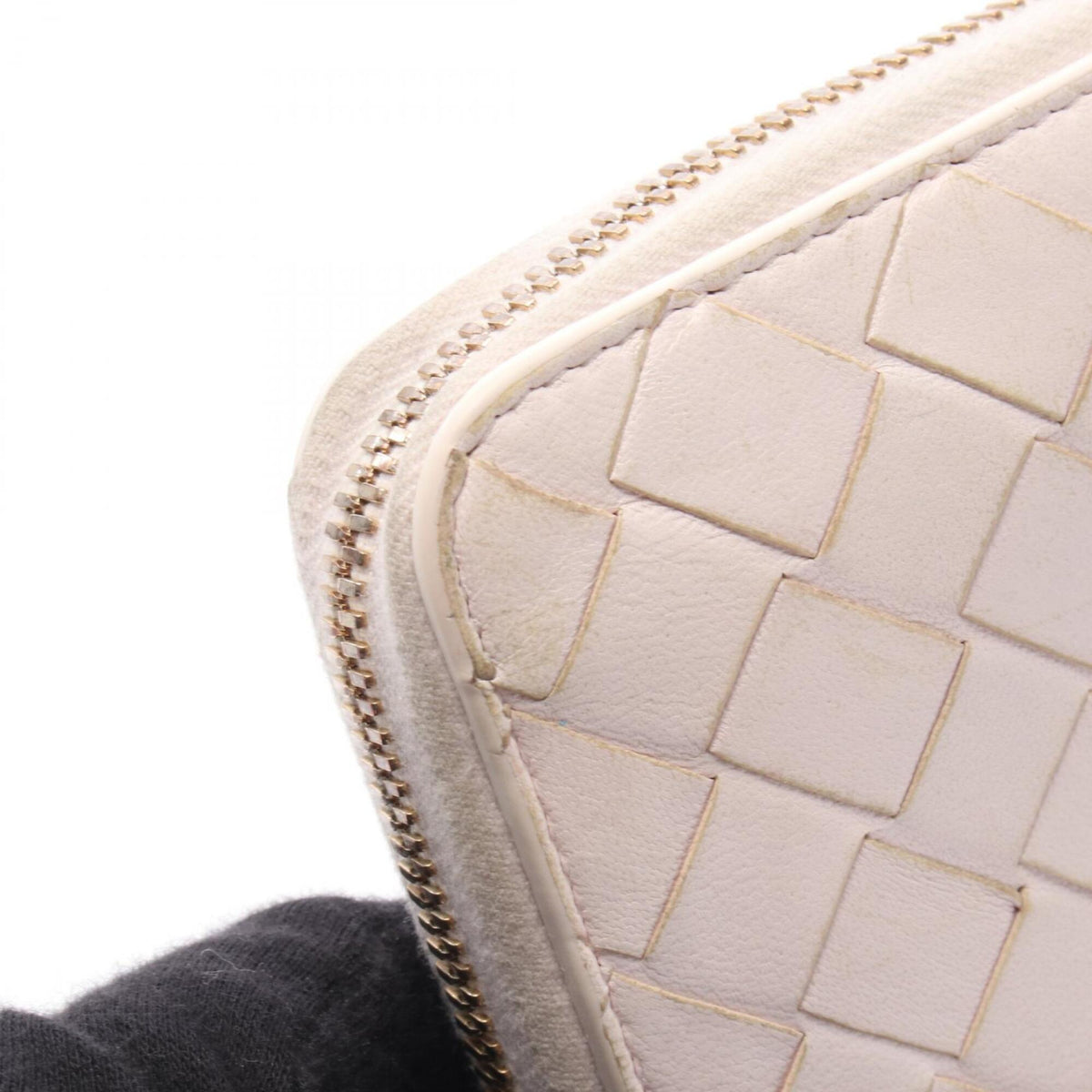 Bottega Veneta Pink Intrecciato Long Wallet (Bi-Fold) (Pre-Owned)