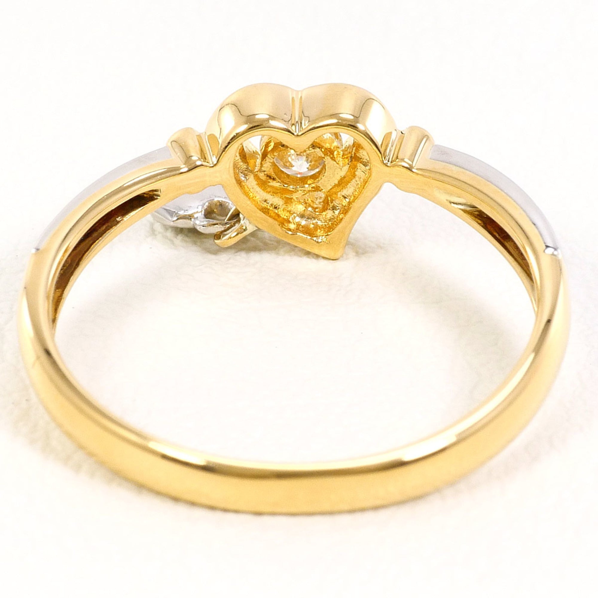 Unbranded Platinum Yellow Gold Yellow Gold (18K) Platinum 900 Band Ring (Pre-Owned)