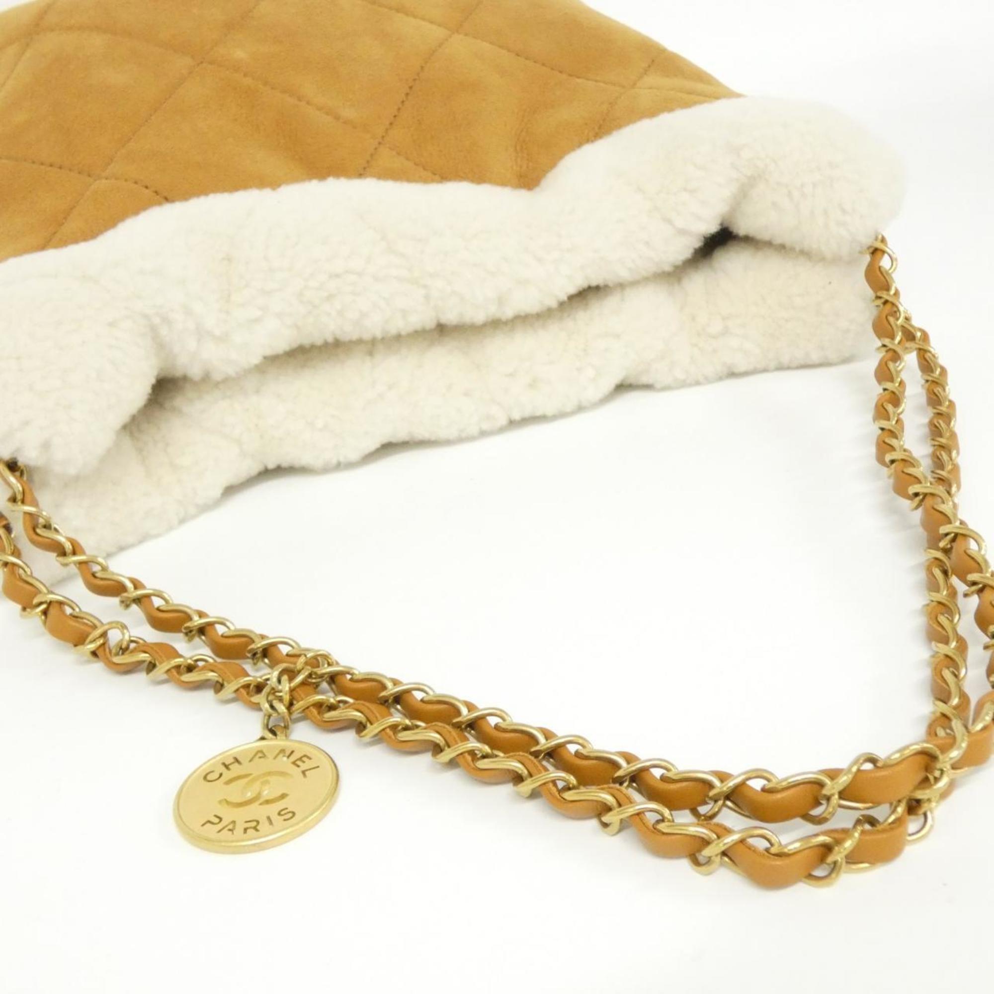 Chanel Beige Handbag (Pre-Owned)