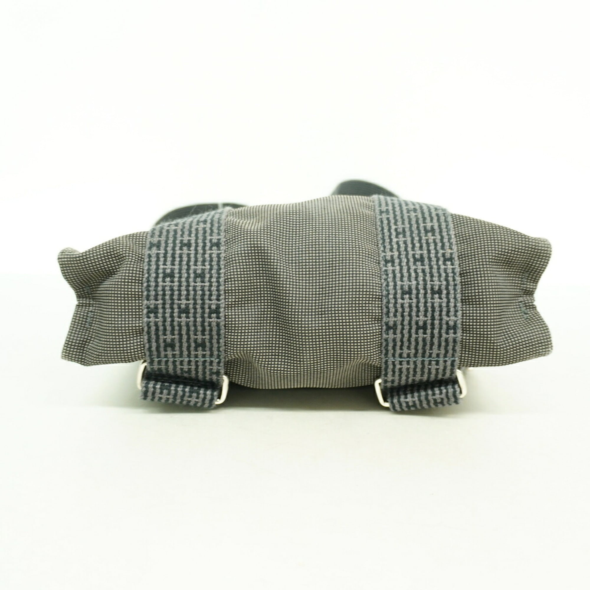 Hermes Gray Nylon Backpack (Pre-Owned)