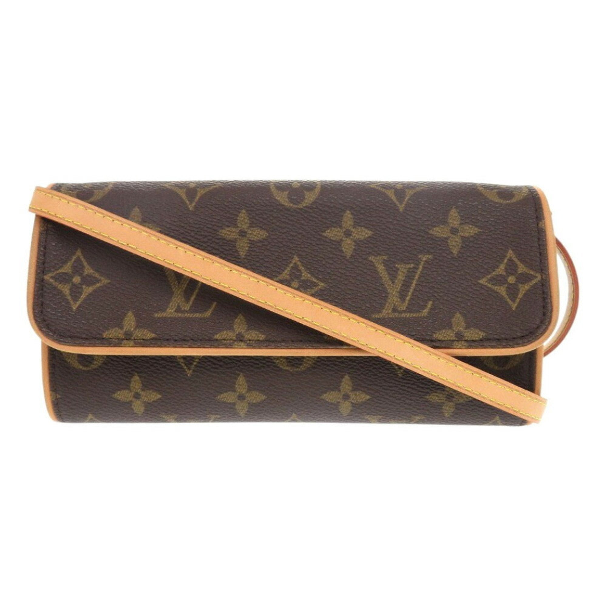 Louis Vuitton Brown Monogram Monogram Pochette Shoulder Bag (Pre-Owned)