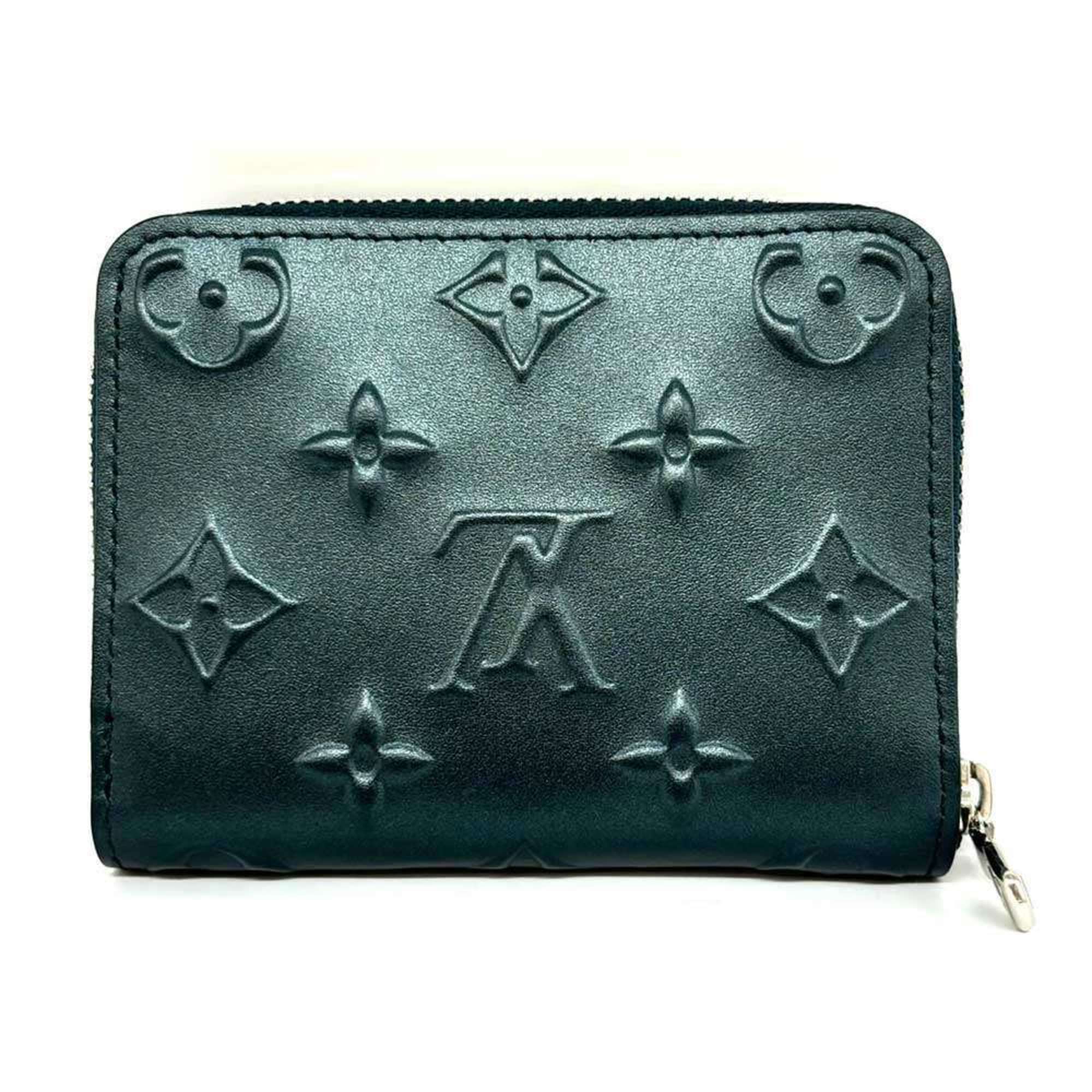 Louis Vuitton Monogram Blue Monogram Coin Purse/Coin Case (Pre-Owned)
