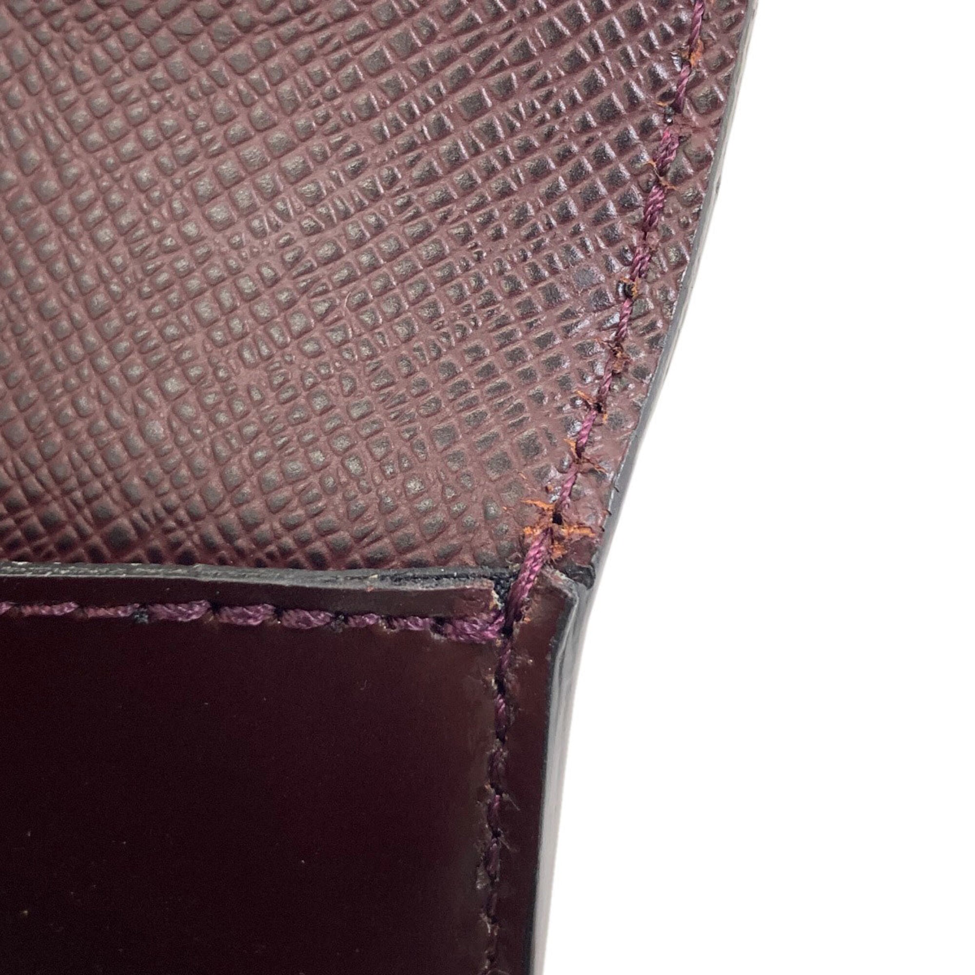 Louis Vuitton Taiga Acajou Taiga Leather Handbag (Pre-Owned)