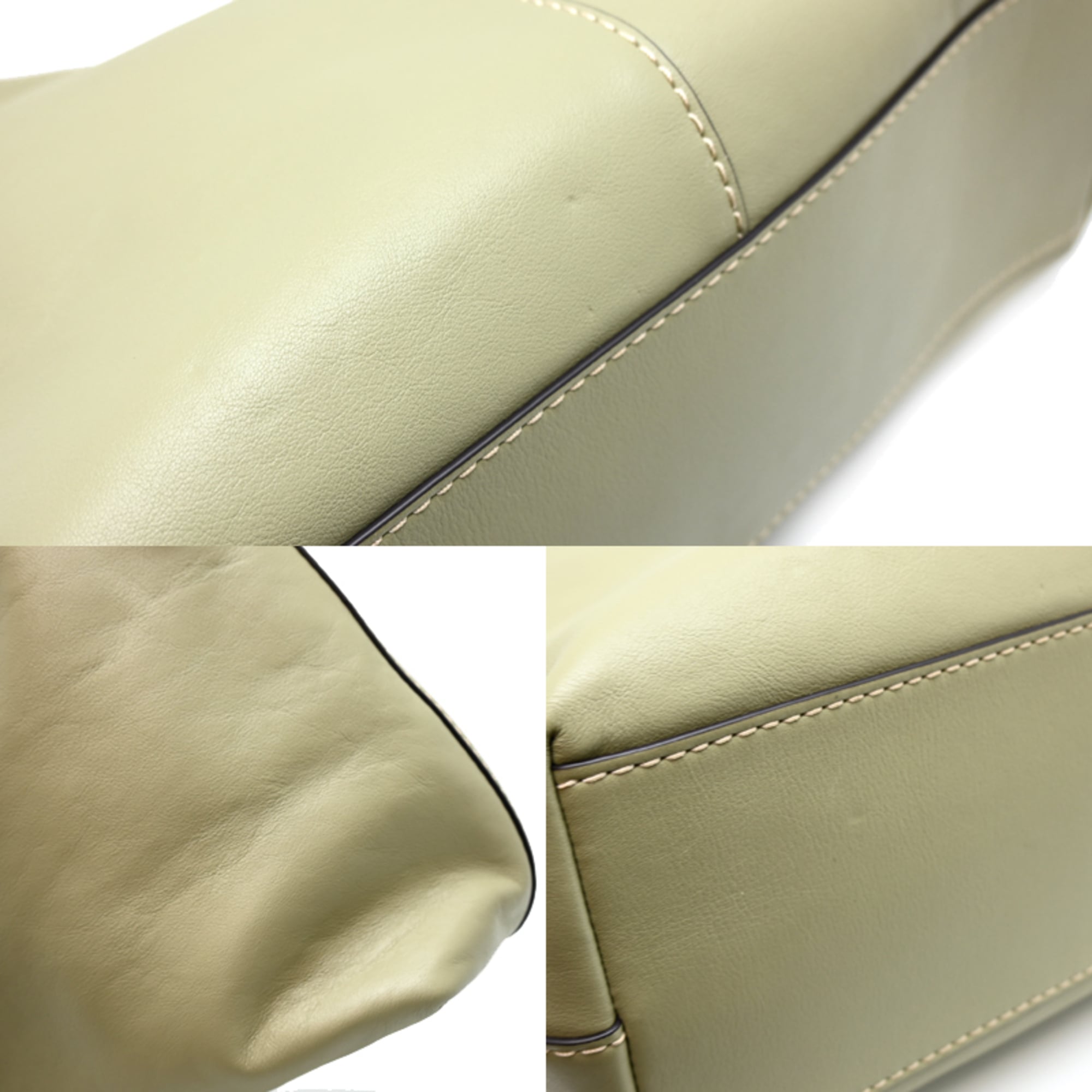 Kate Spade Green Leather Shoulder Bag (Pre-Owned)