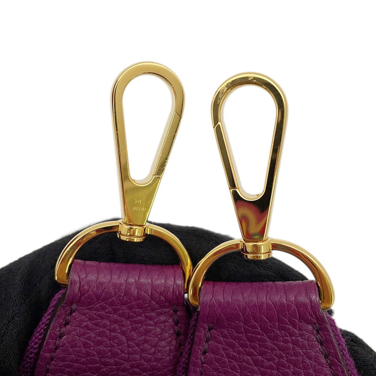 Hermes Anemone Taurillon Clemence Leather Handbag Shoulder Bag (Pre-Owned)