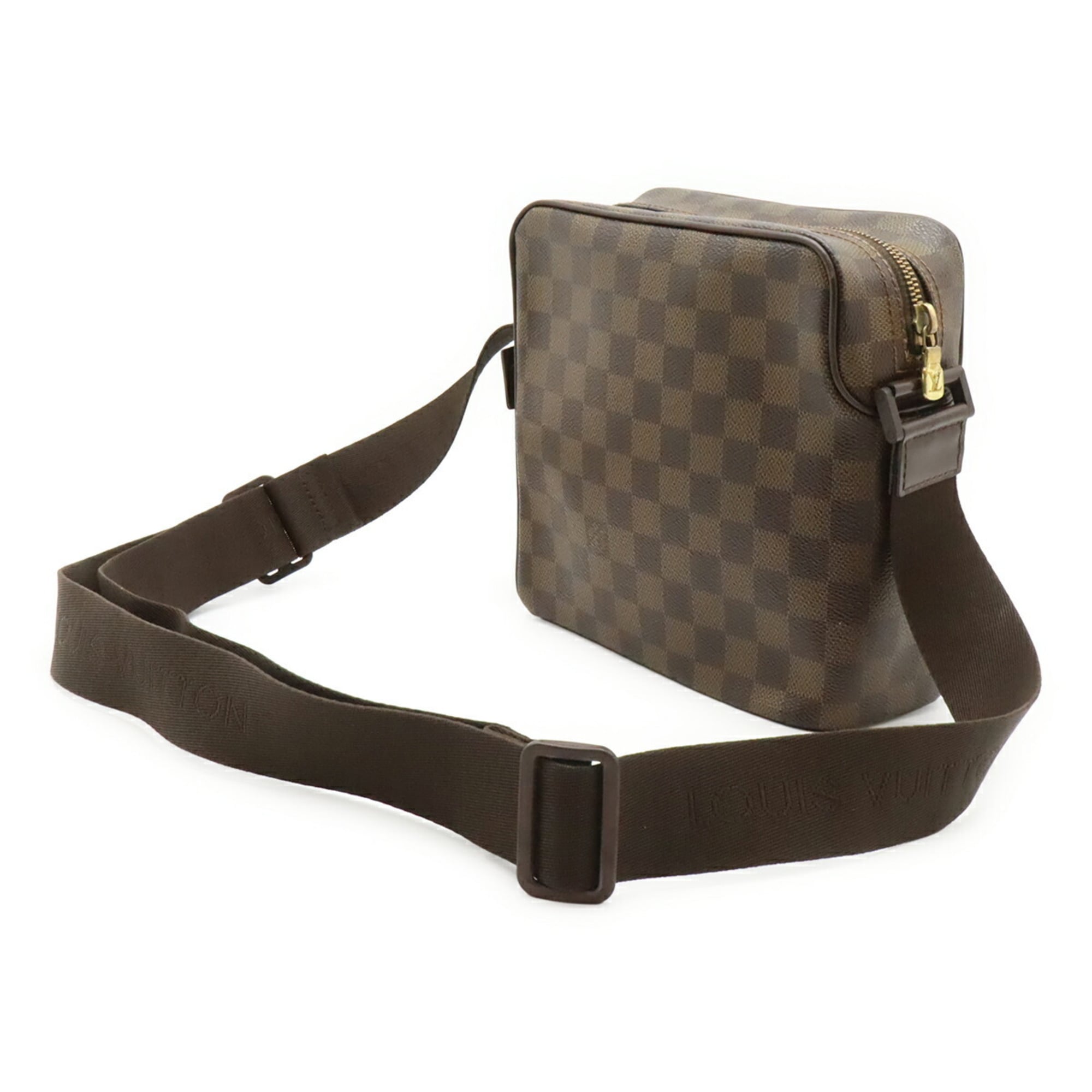 Louis Vuitton Brown Pvc Coated Canvas Damier Canvas Pochette Shoulder Bag (Pre-Owned)