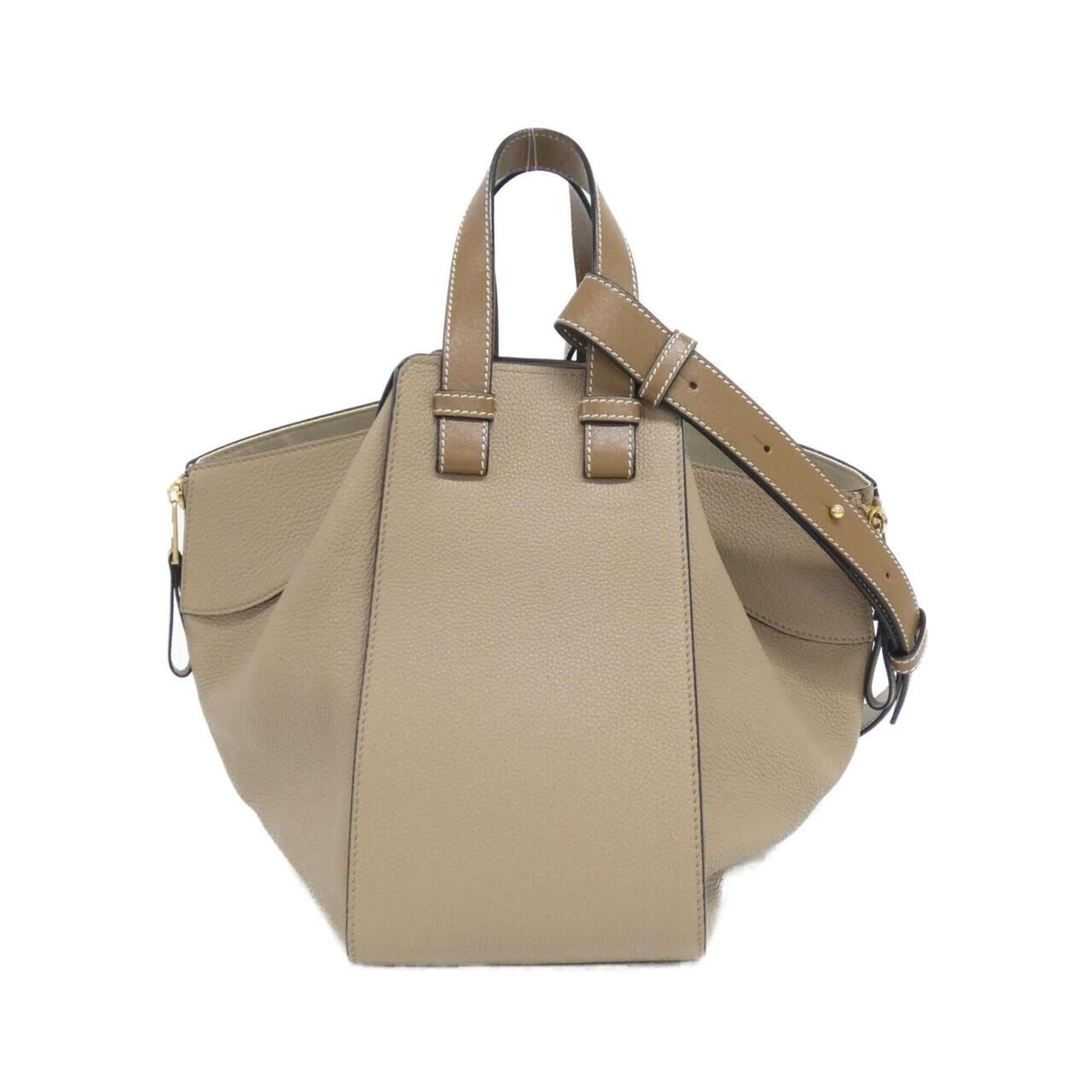 Loewe Beige Sand Leather Shoulder Bag (Pre-Owned)