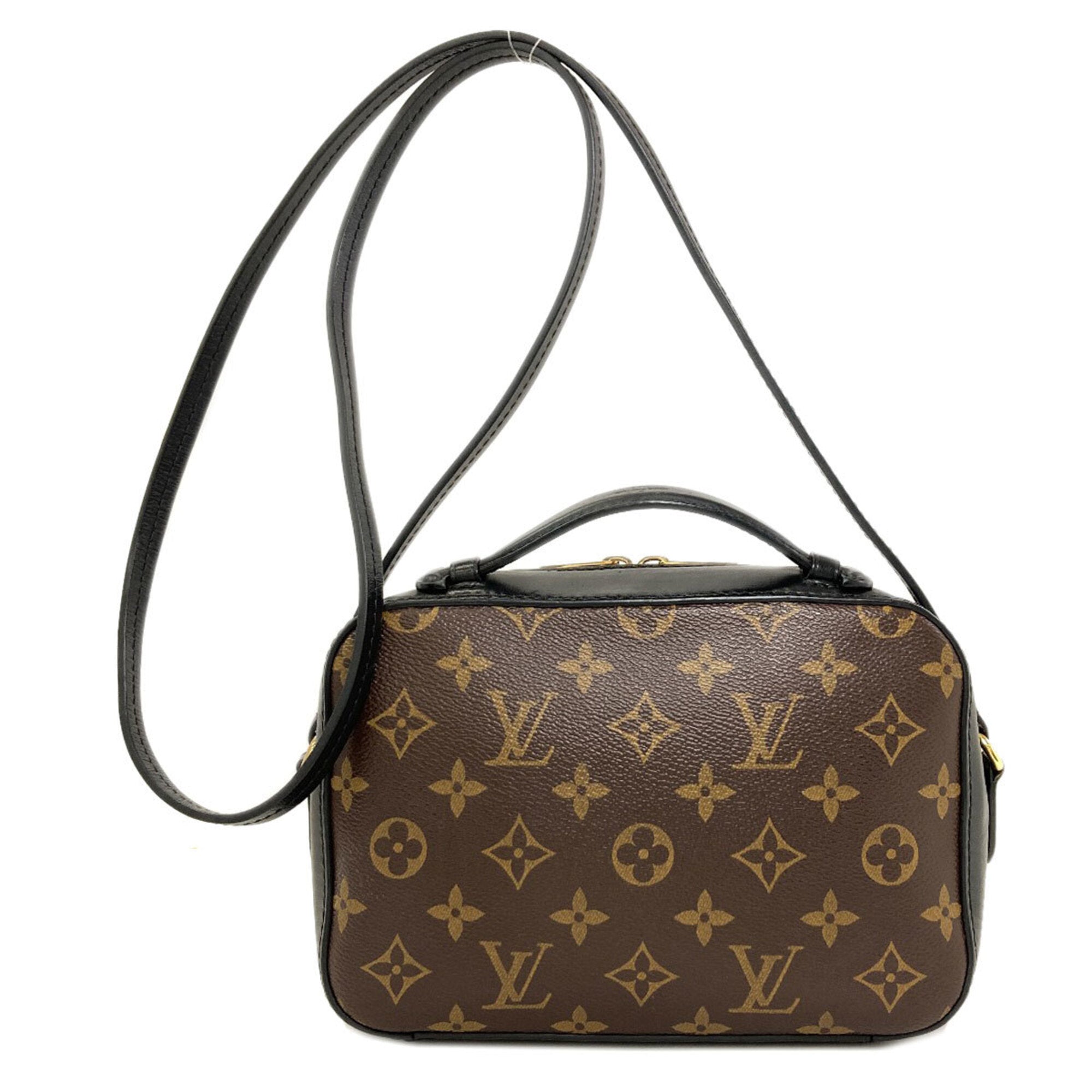 Louis Vuitton Black Monogram Monogram Shoulder Bag (Pre-Owned)