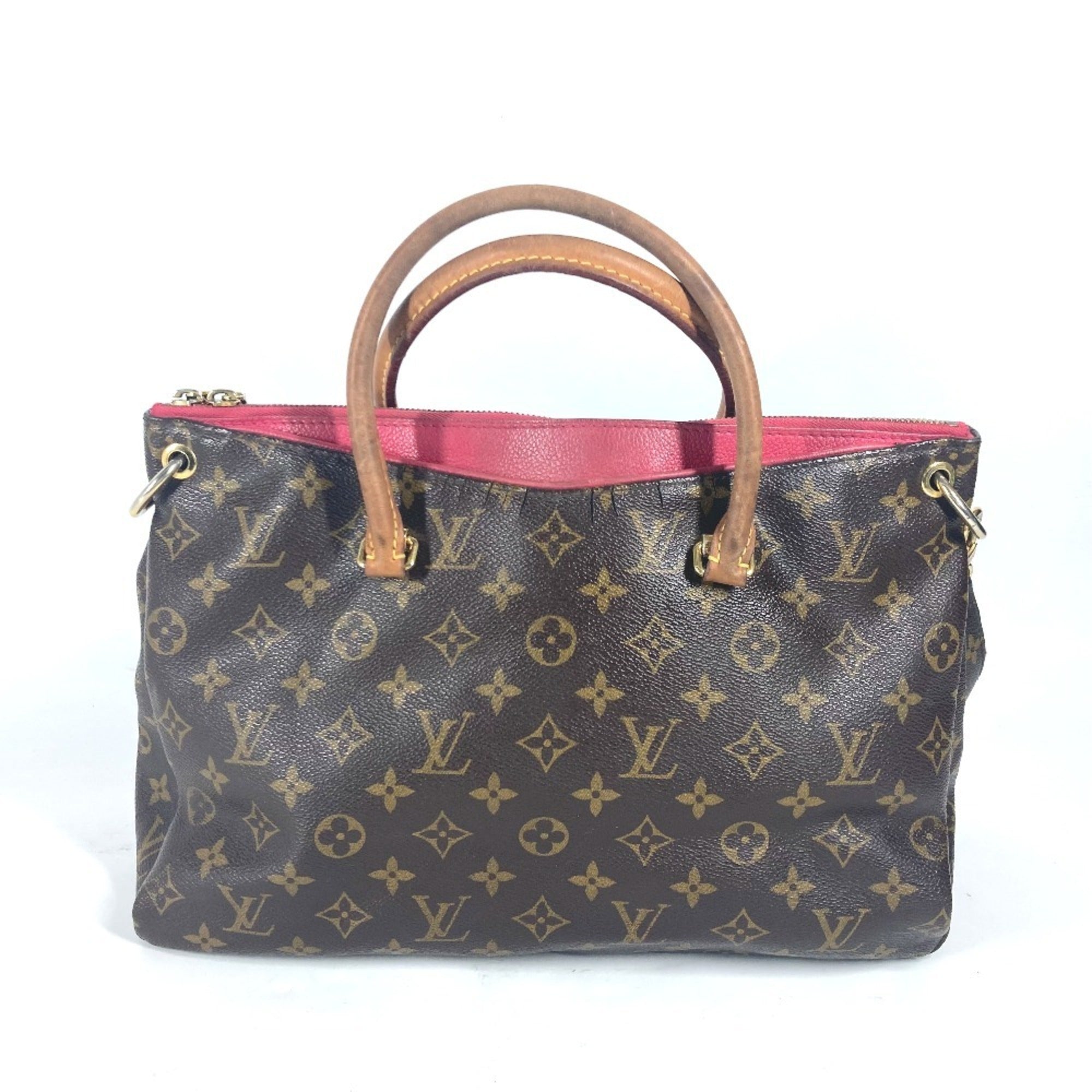 Louis Vuitton Brown Dahlia Monogram Pink Monogram Handbag Shoulder Bag Tote Bag (Pre-Owned)