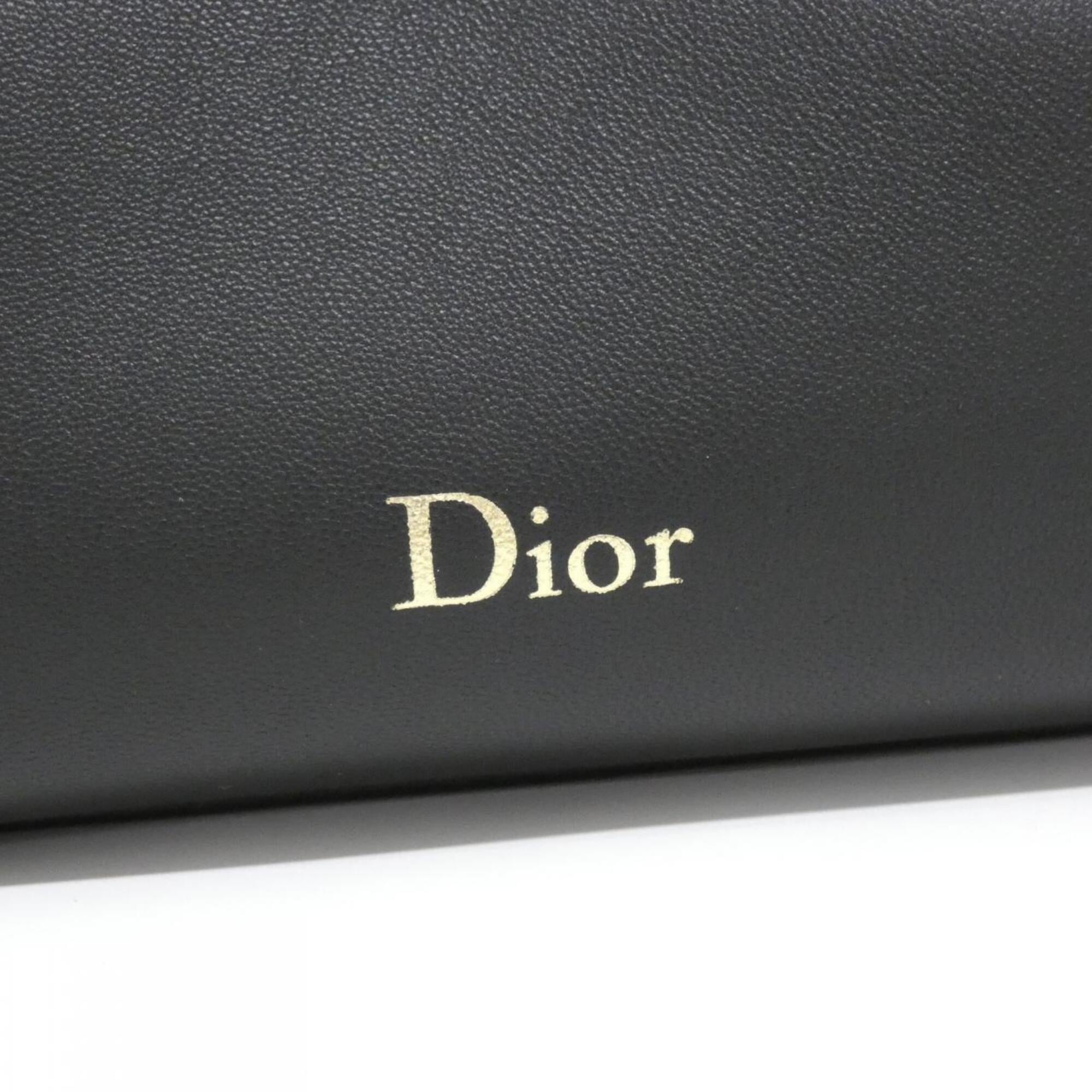 Christian Dior Black Leather Handbag (Pre-Owned)