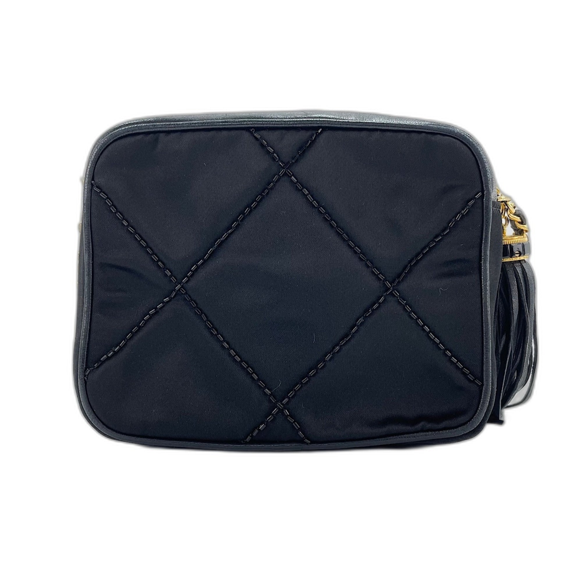 Chanel Matelasse Black Shoulder Bag (Pre-Owned)