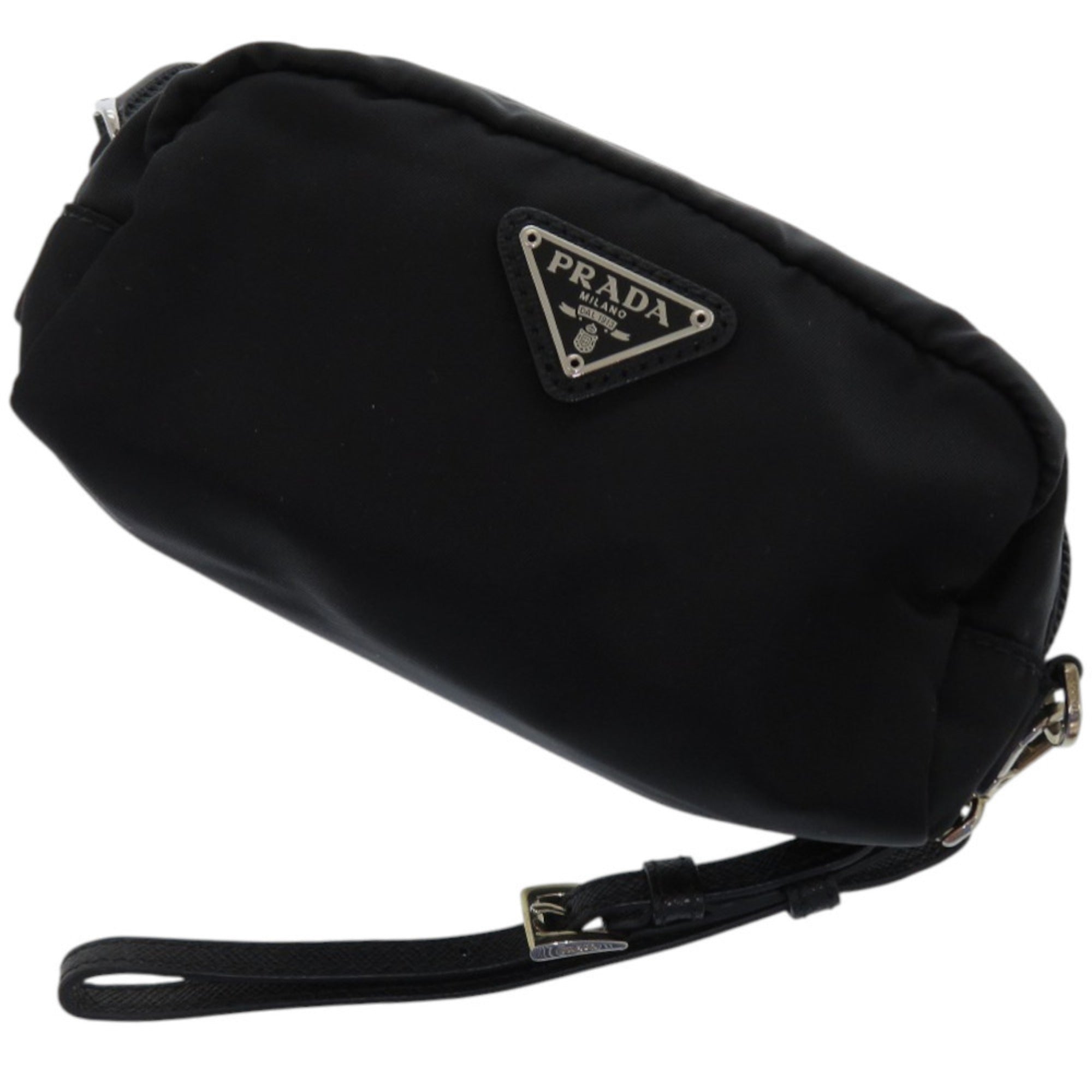 Prada Black Nylon Pouch (Pre-Owned)