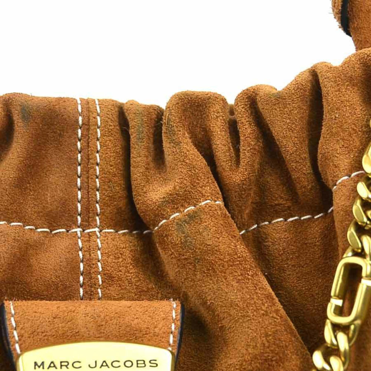 Marc Jacobs Brown Suede Handbag (Pre-Owned)