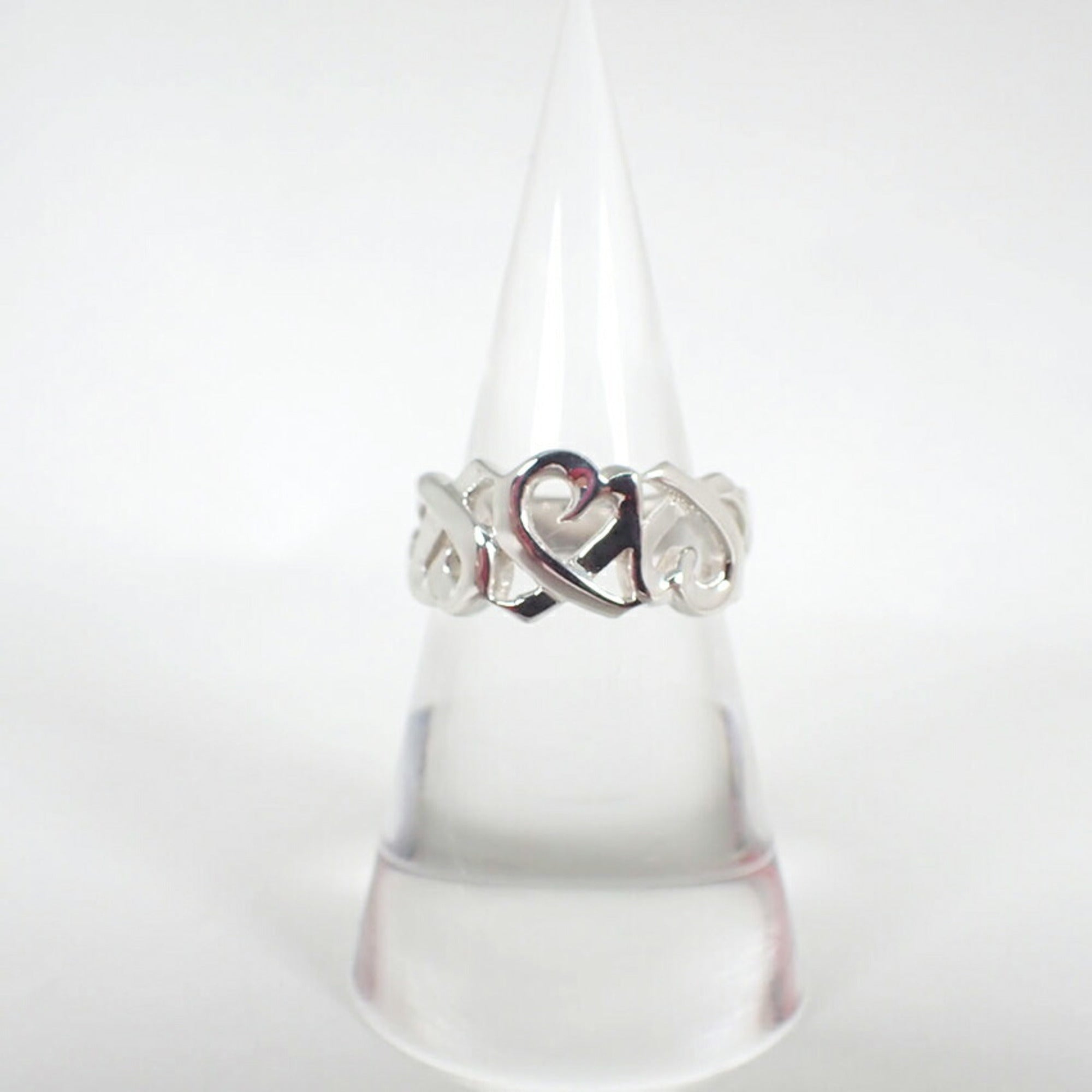 Tiffany Sterling Silver 925 Band Ring (Pre-Owned)