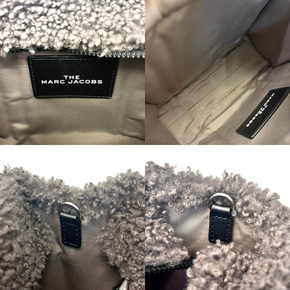 Marc Jacobs Gray Polyester Tote Bag (Pre-Owned)