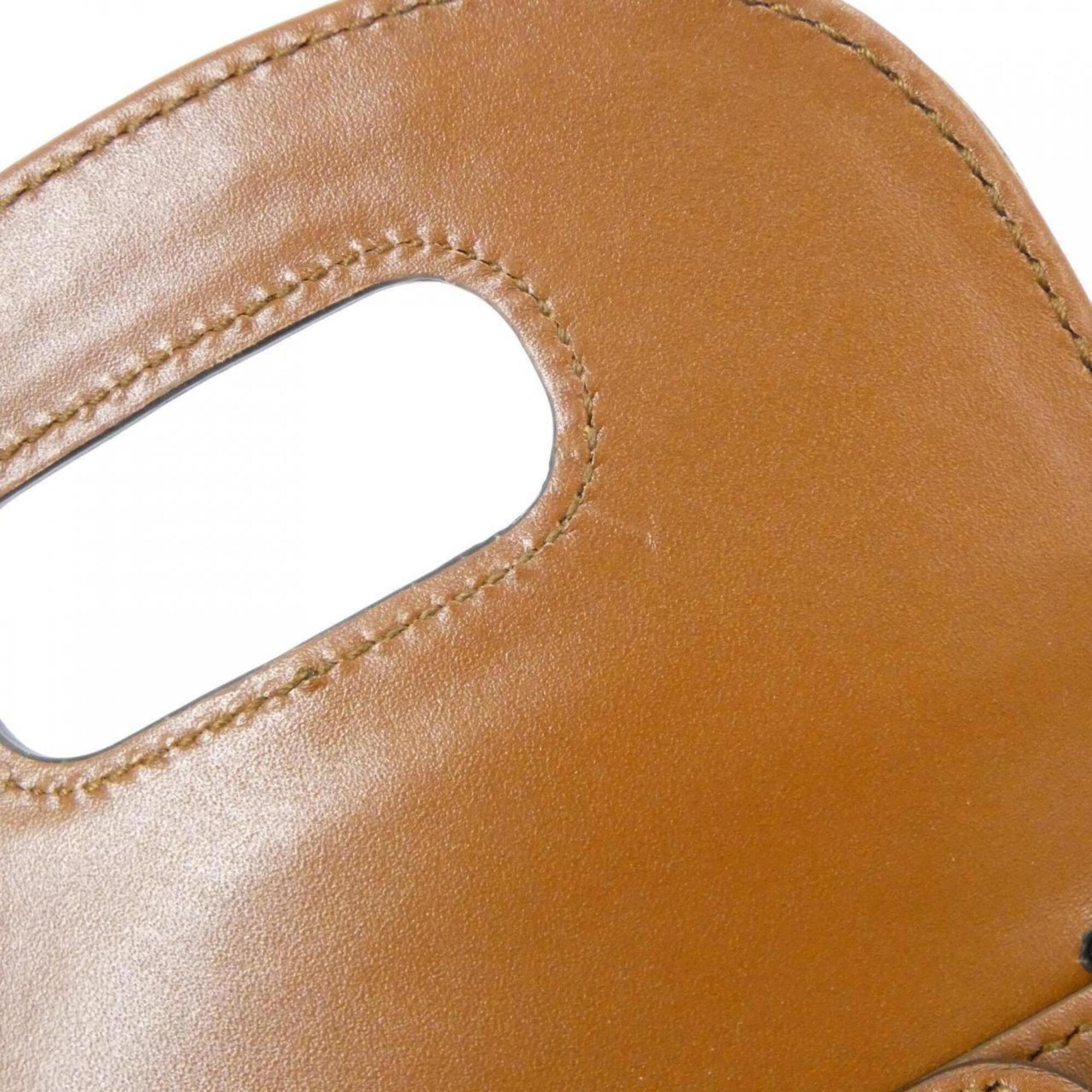 Gucci Brown Leather Handbag (Pre-Owned)