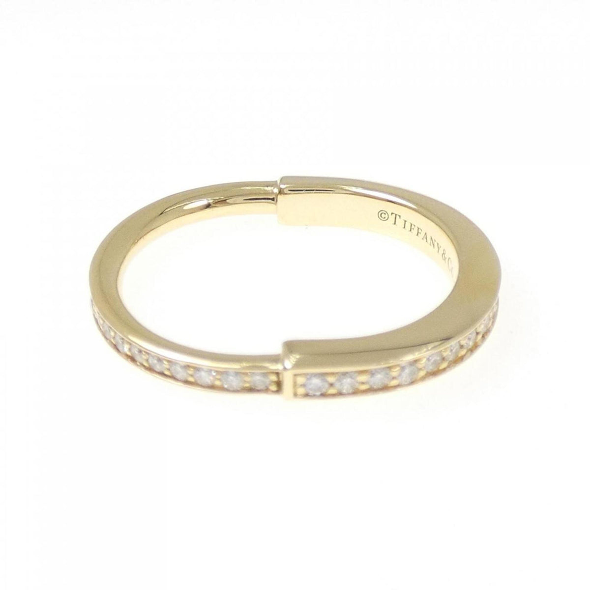 Tiffany Gold Yellow Gold (18K) Band Ring (Pre-Owned)