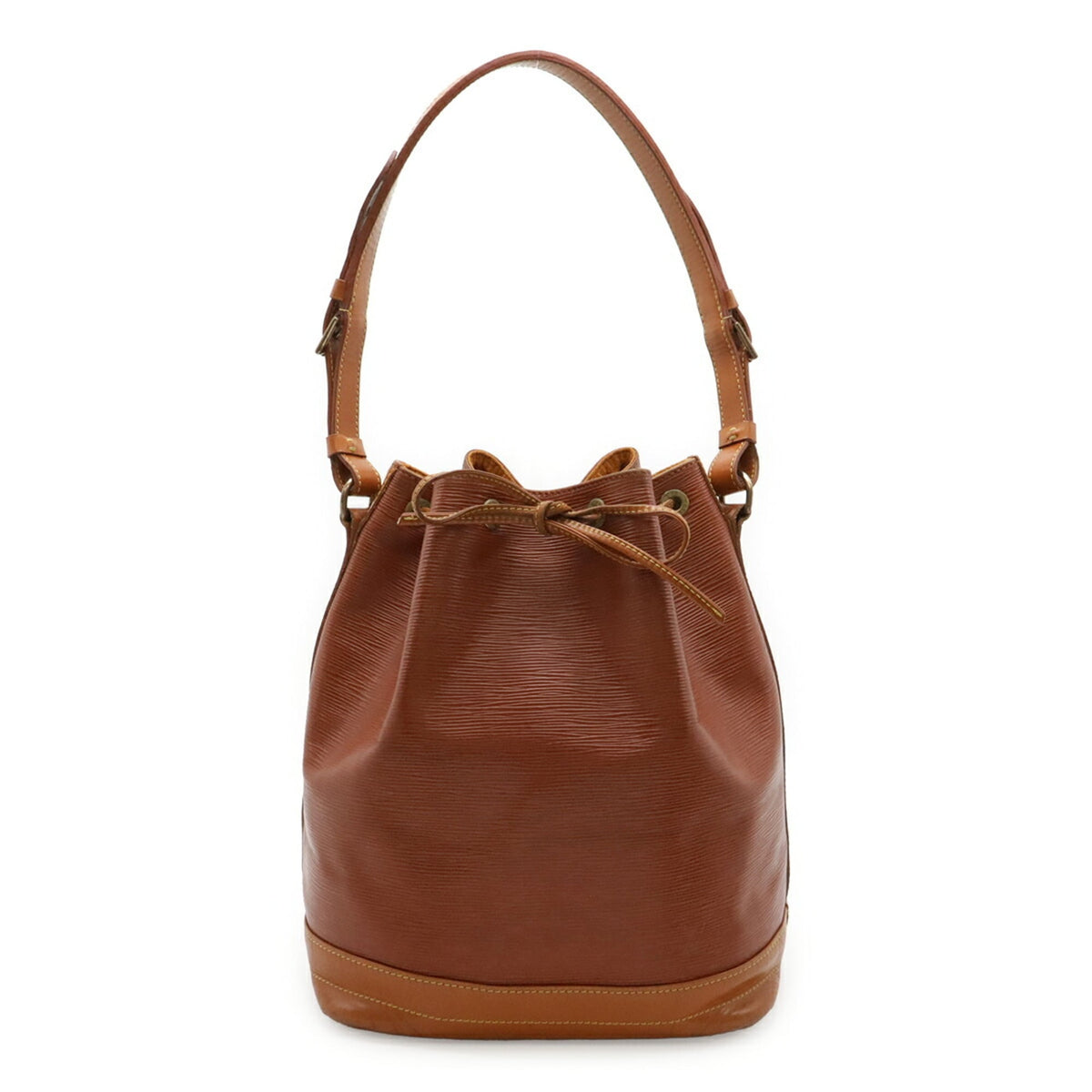 Louis Vuitton Bicolor Brown Gold Cipango Epi Leather Shoulder Bag (Pre-Owned)