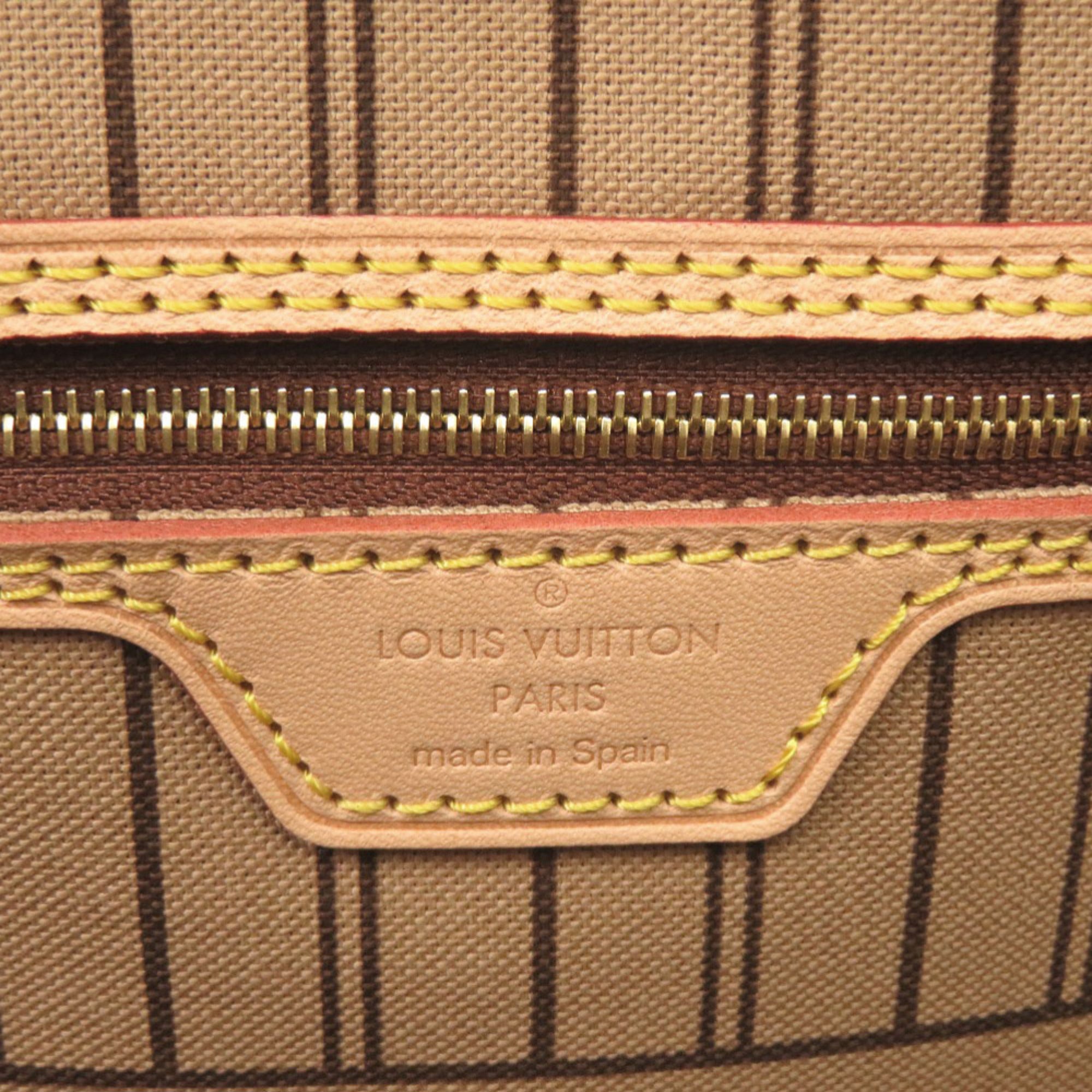 Louis Vuitton Brown Monogram Pouch Tote Bag (Pre-Owned)