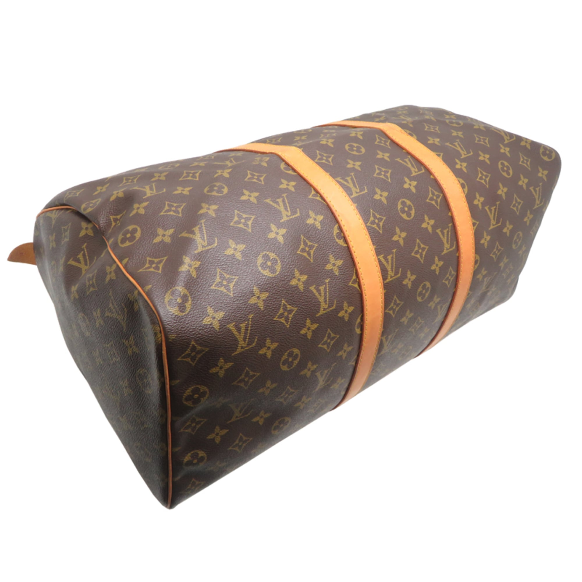 Louis Vuitton Brown Monogram Boston Bag (Pre-Owned)