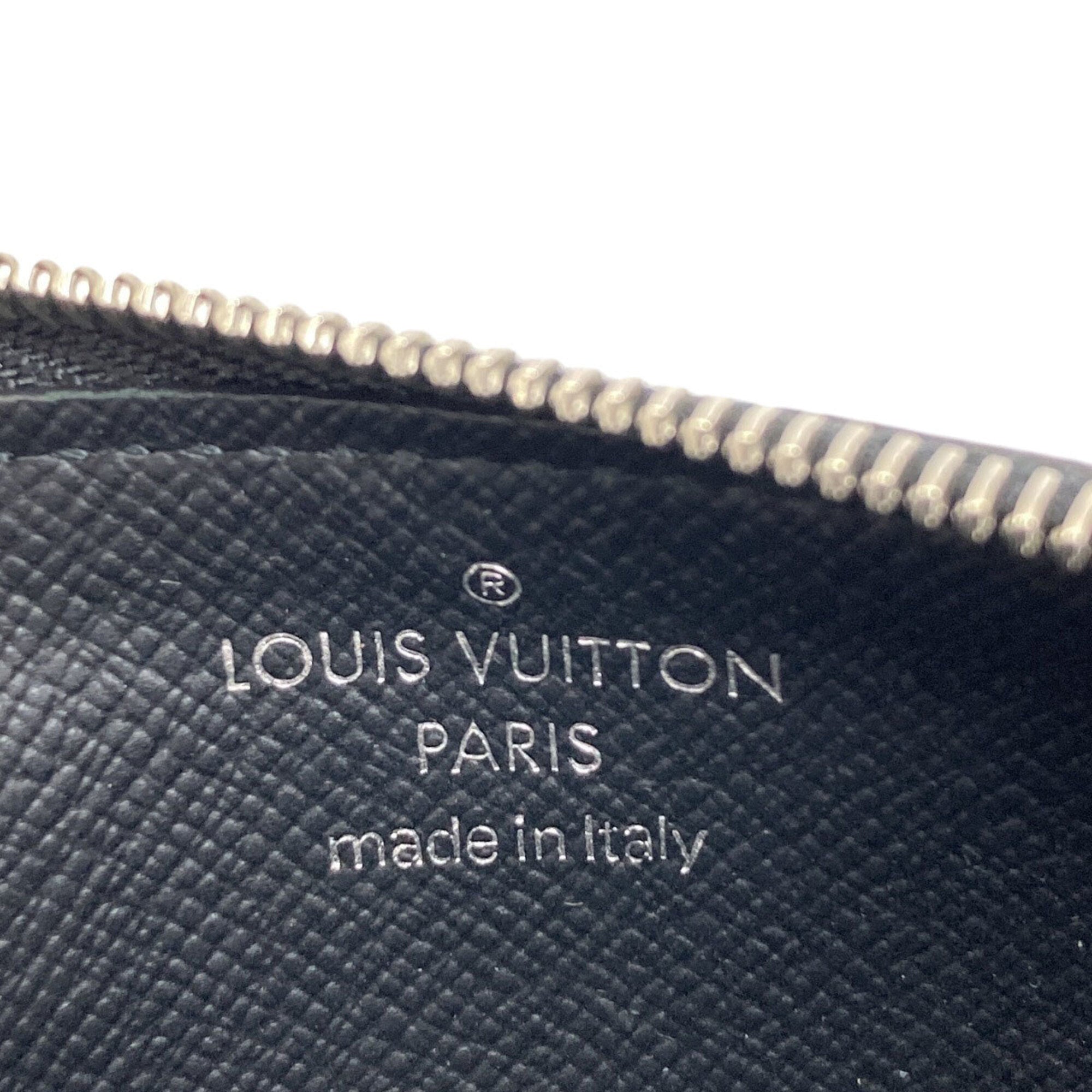 Louis Vuitton Black Monogram Eclipse Coin Purse/Coin Case (Pre-Owned)