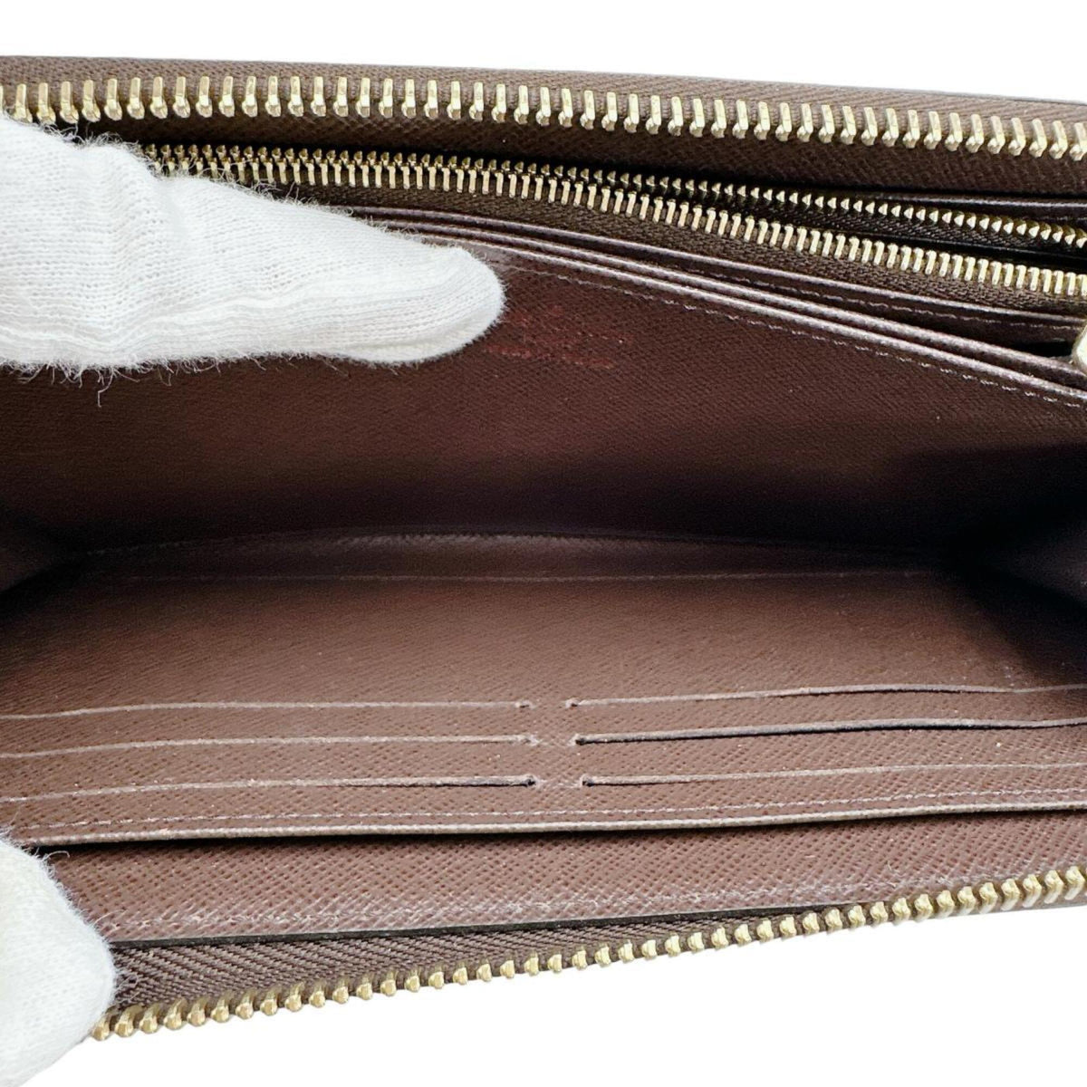 Louis Vuitton Brown Damier Canvas Damier Canvas Long Wallet (Bi-Fold) (Pre-Owned)