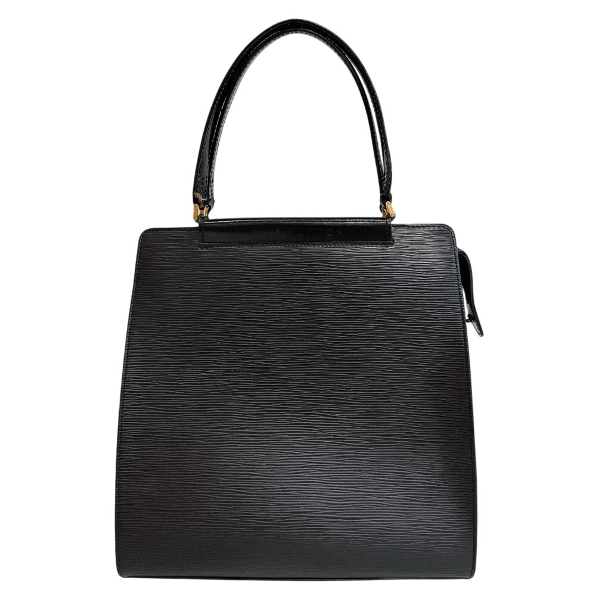 Louis Vuitton Epi Black Leather Handbag (Pre-Owned)