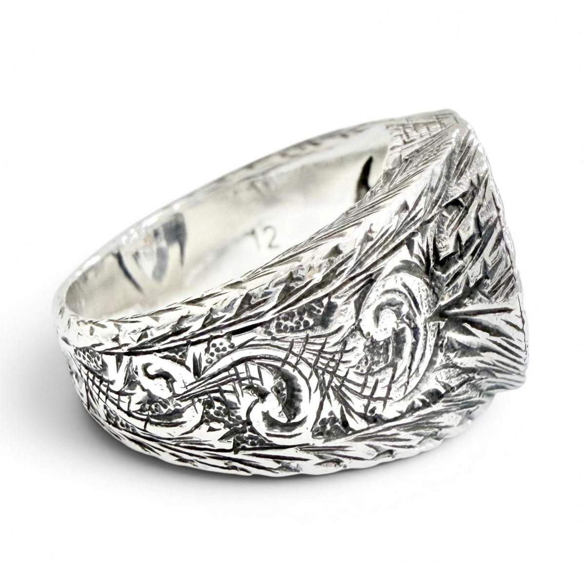 Gucci Silver Silver 925 Band Ring (Pre-Owned)