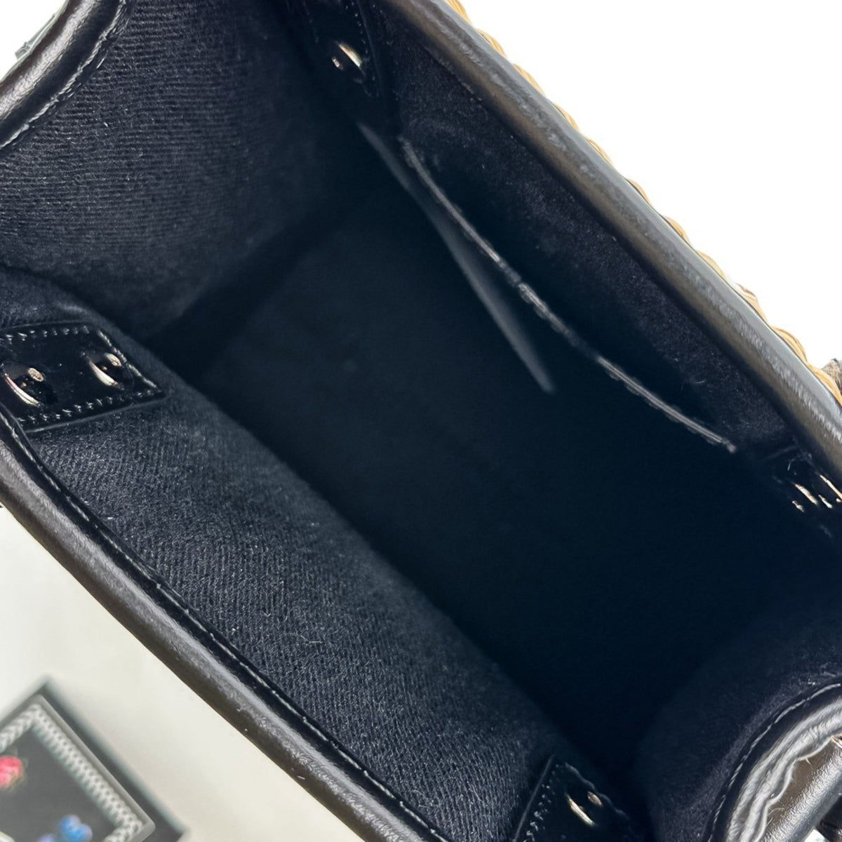 Versace Black Handbag Shoulder Bag Tote Bag (Pre-Owned)