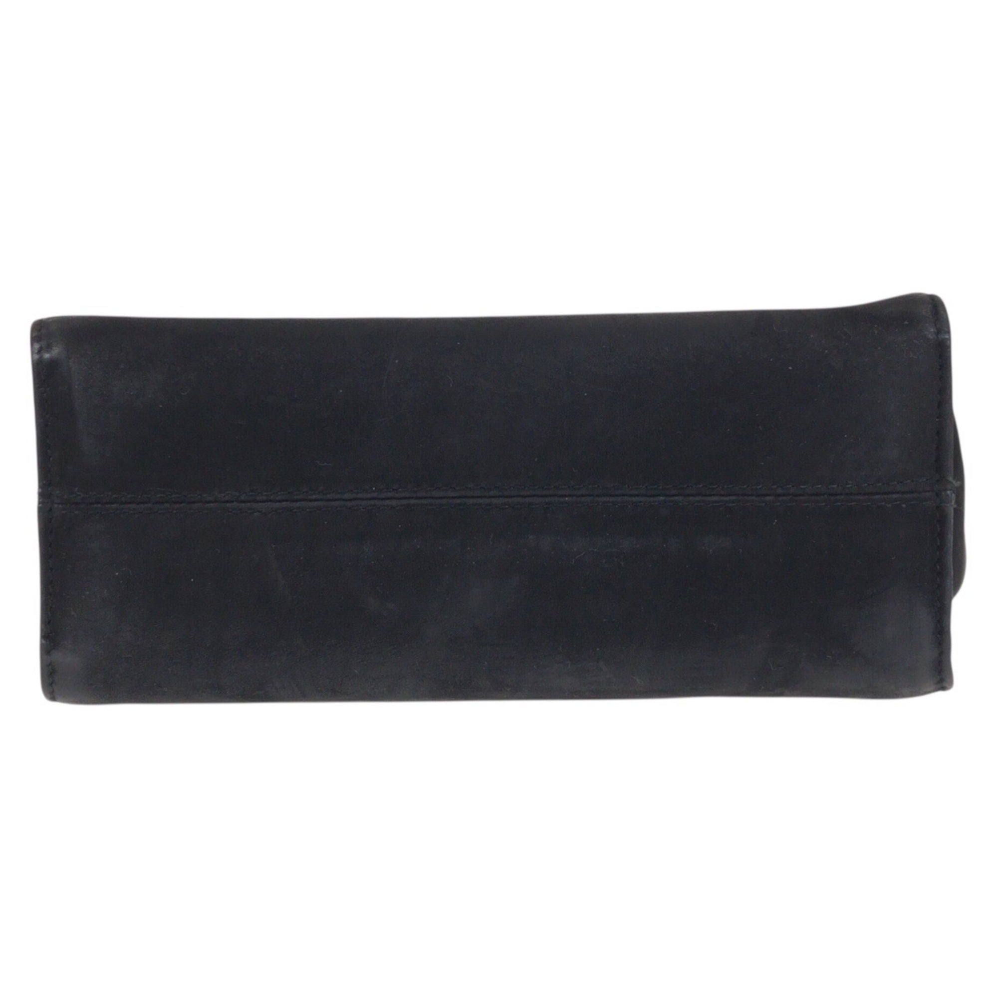 Salvatore Ferragamo Black Suede Pochette Shoulder Bag (Pre-Owned)