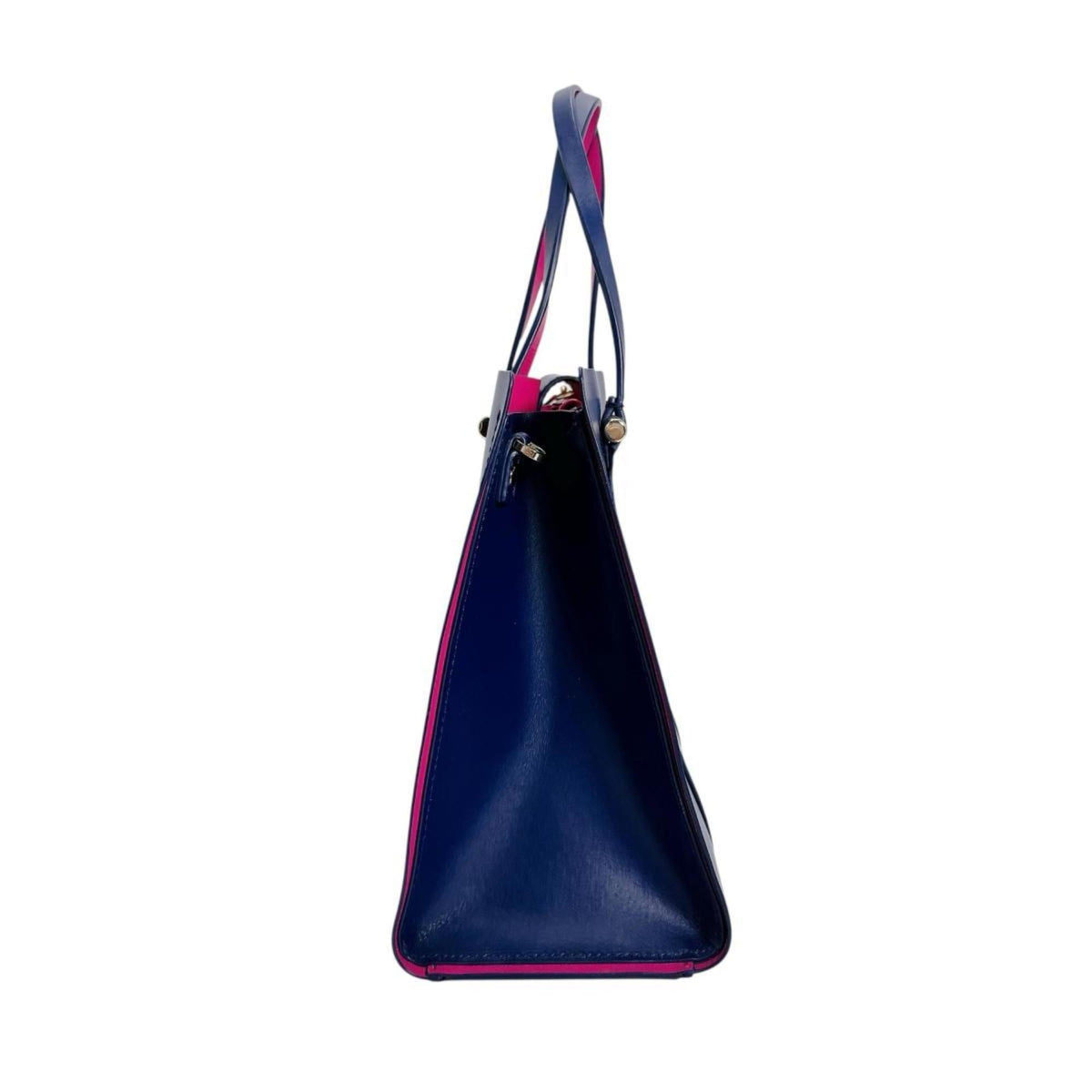 Kate Spade Blue Pink Leather Handbag (Pre-Owned)
