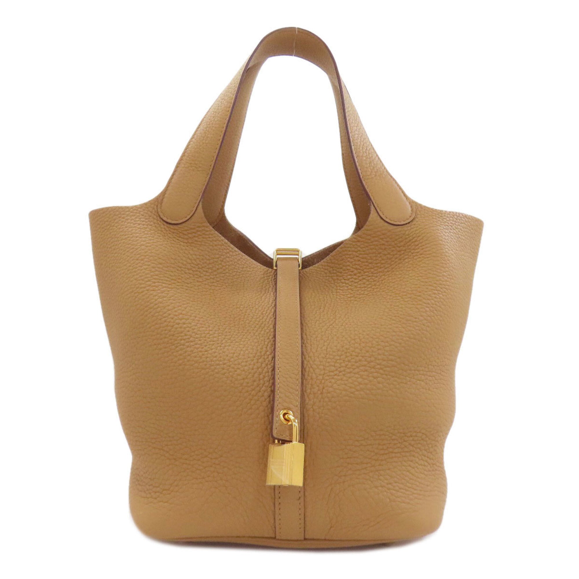 Hermes Picotin Brown Handbag (Pre-Owned)