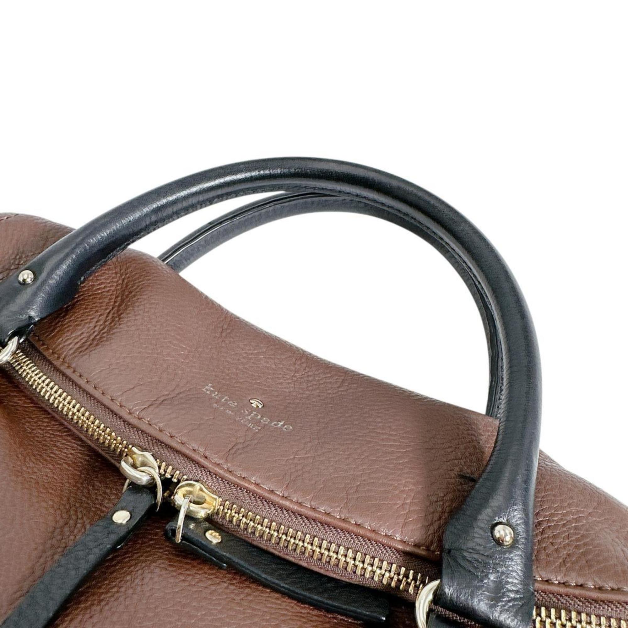 Kate Spade Brown Leather Handbag (Pre-Owned)