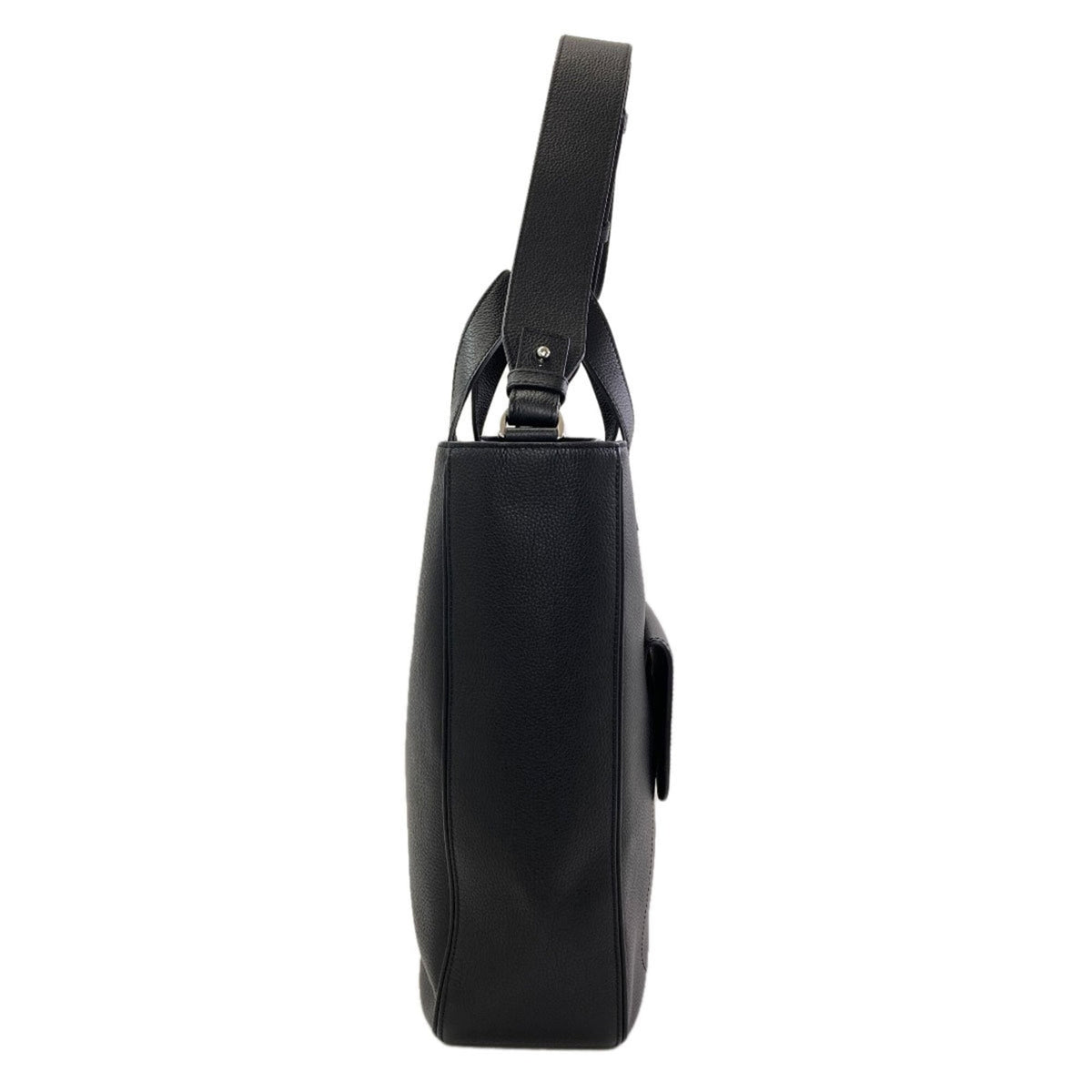 Christian Dior Black Leather Tote Bag (Pre-Owned)