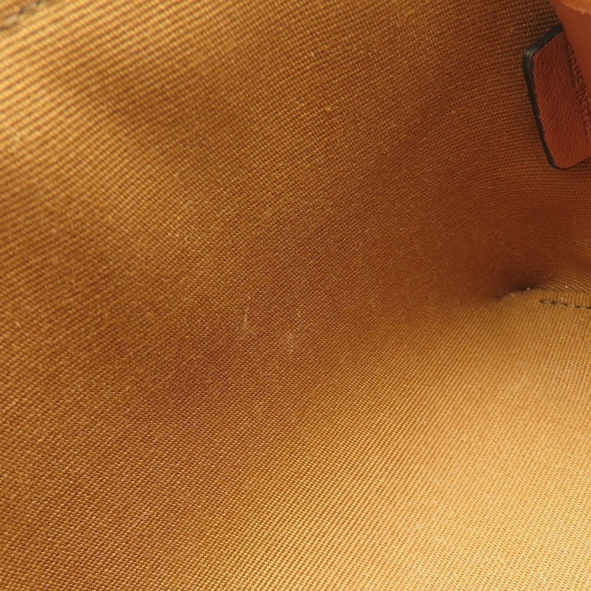 Celine Brown Coated Canvas Shoulder Bag (Pre-Owned)