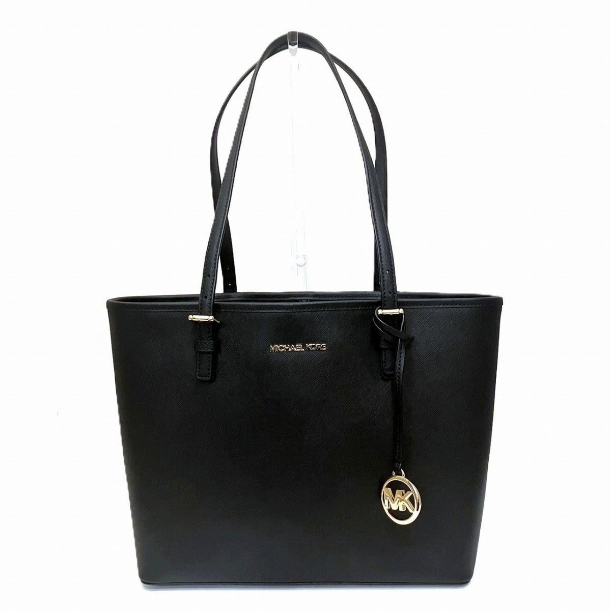 Michael Kors Black Pvc Tote Bag (Pre-Owned)