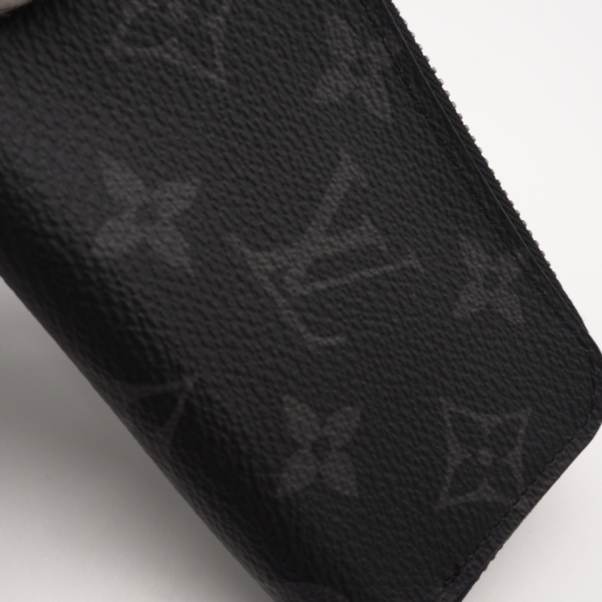 Louis Vuitton Black Monogram Eclipse Monogram Eclipse Coin Purse/Coin Case (Pre-Owned)