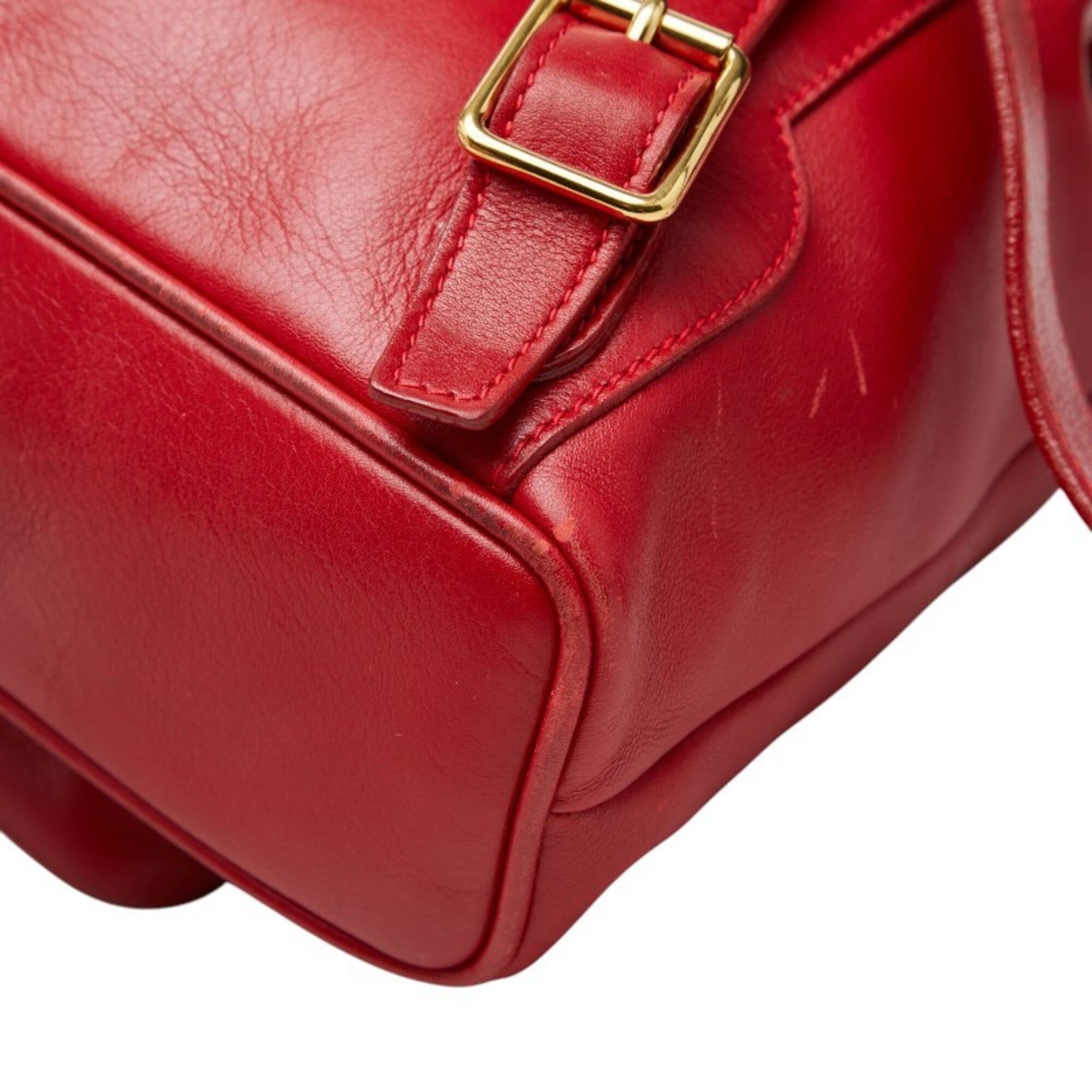 Gucci Red Color Leather (Pre-Owned)