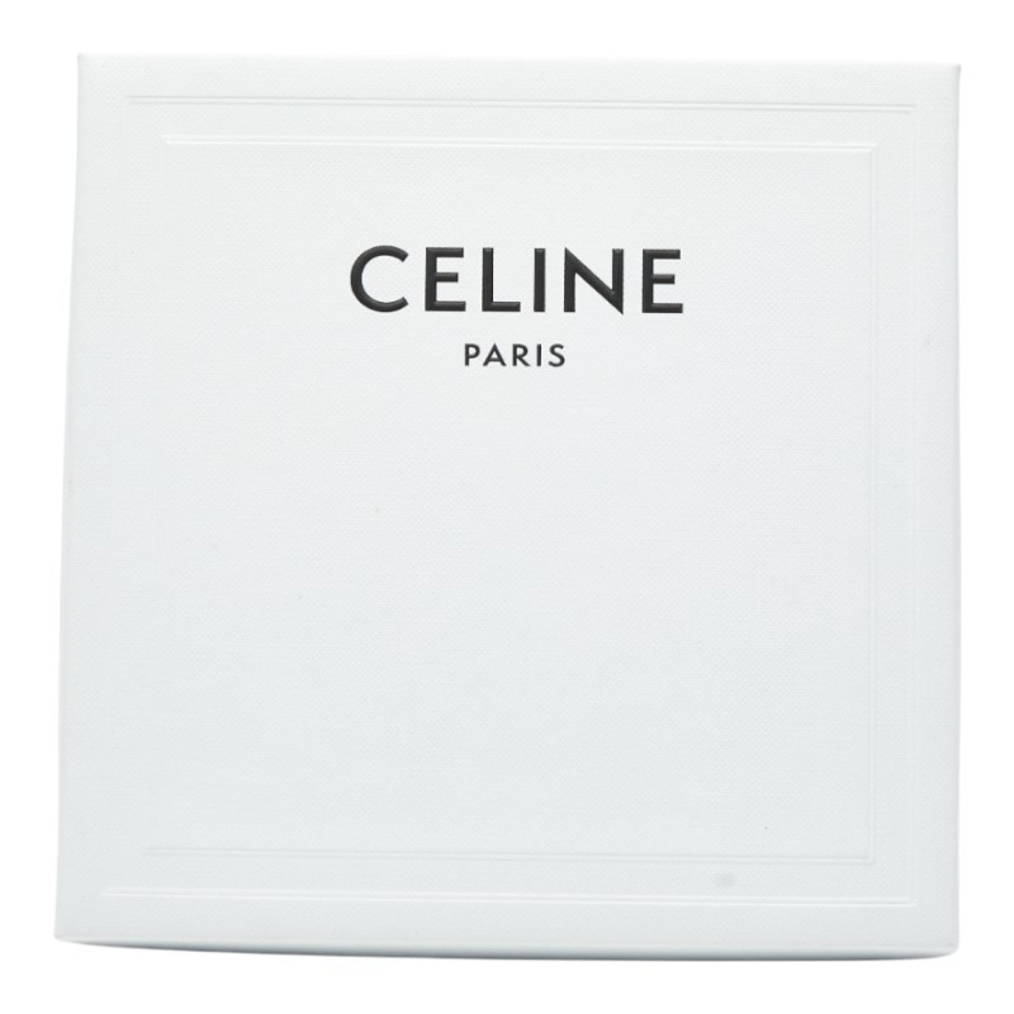 Celine Beige Blue Leather Wallet (Bi-Fold) (Pre-Owned)