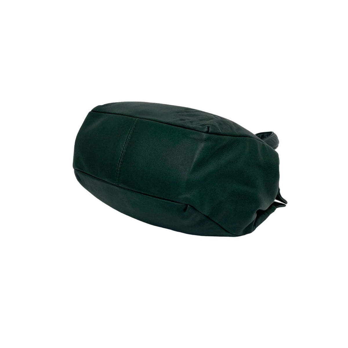 Loewe Green Leather Handbag Tote Bag (Pre-Owned)