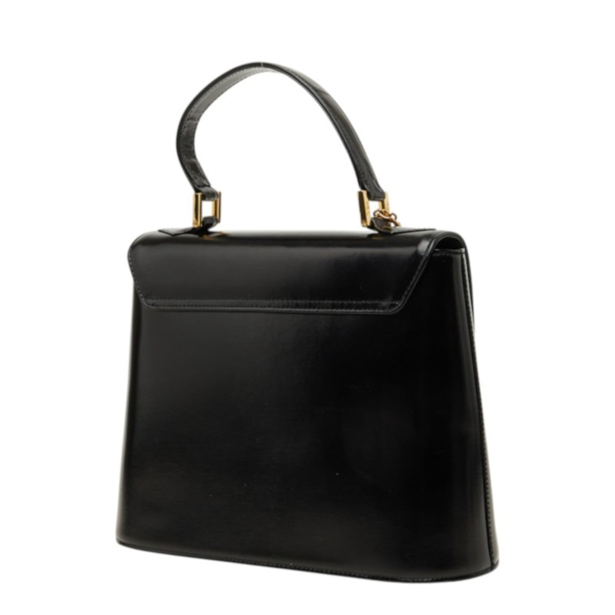 Saint Laurent Black Leather Handbag (Pre-Owned)