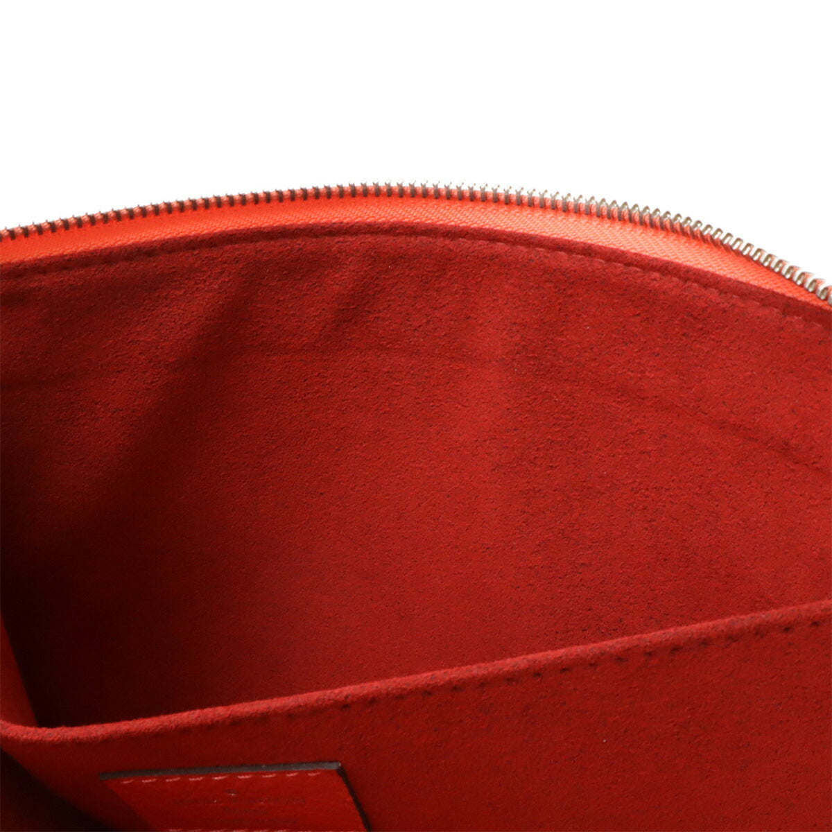 Louis Vuitton Poppy Petal Leather Clutch Bag Pochette (Pre-Owned)