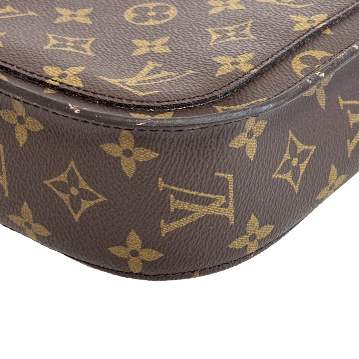 Louis Vuitton Brown Galle Monogram Monogram Crossbody Bag Pochette Shoulder Bag (Pre-Owned)