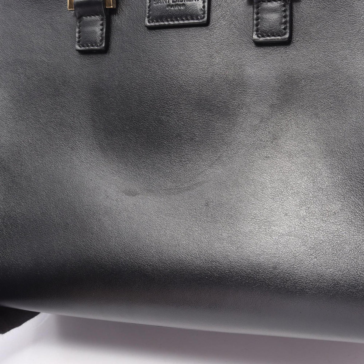 Yves Saint Laurent Black Leather Handbag (Pre-Owned)