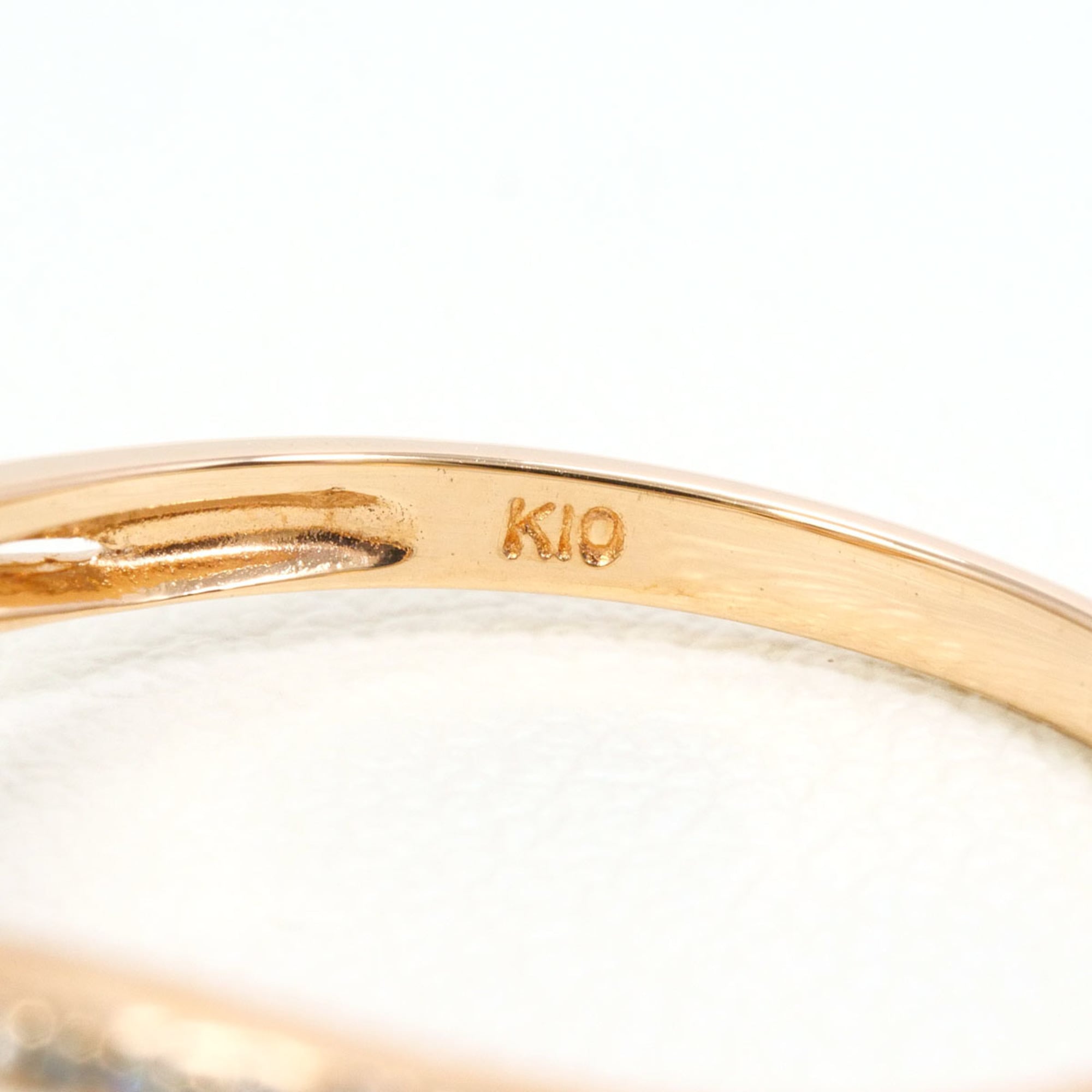 Unbranded Pink Gold Pink Gold (10K) Band Ring (Pre-Owned)