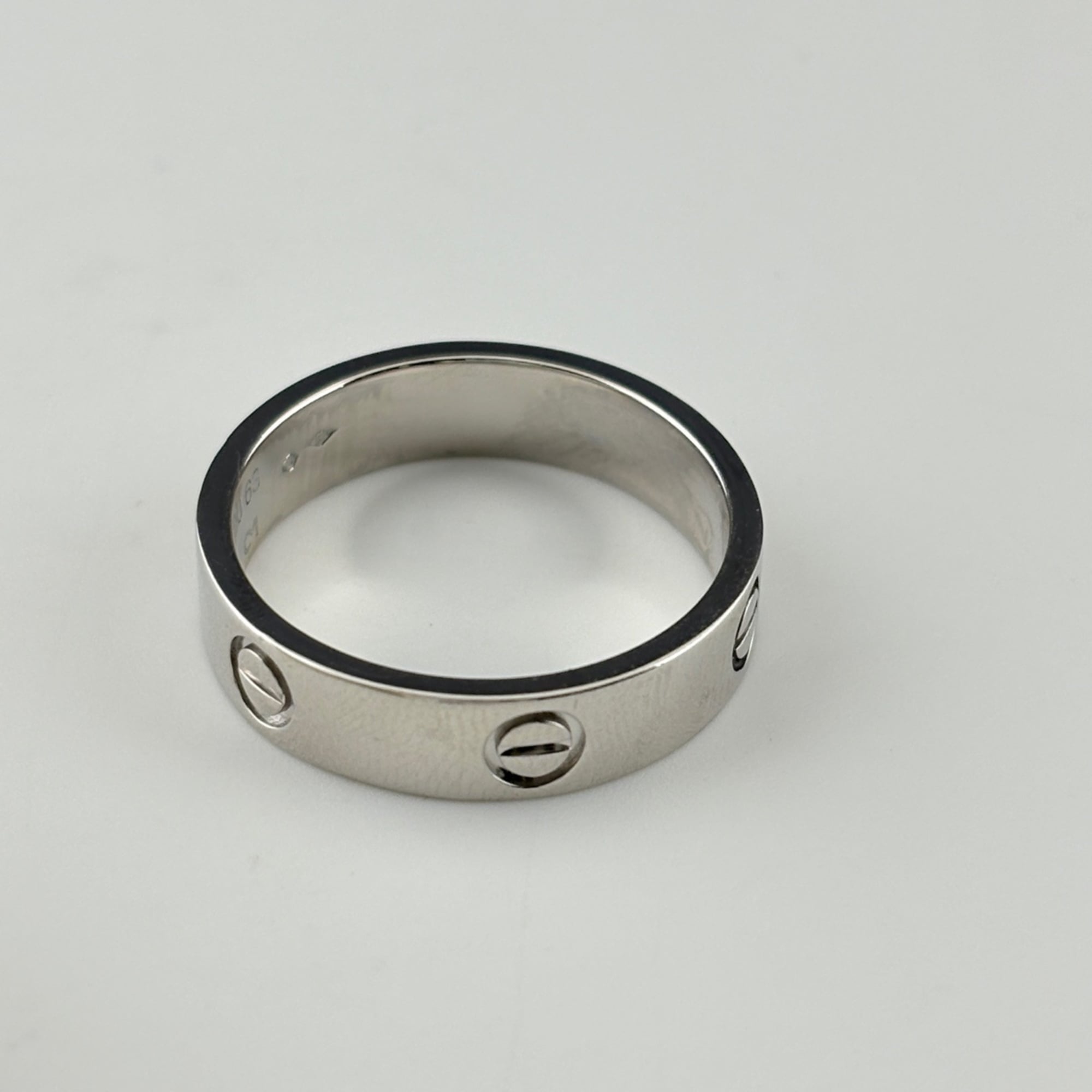 Cartier Platinum 950 Band Ring (Pre-Owned)