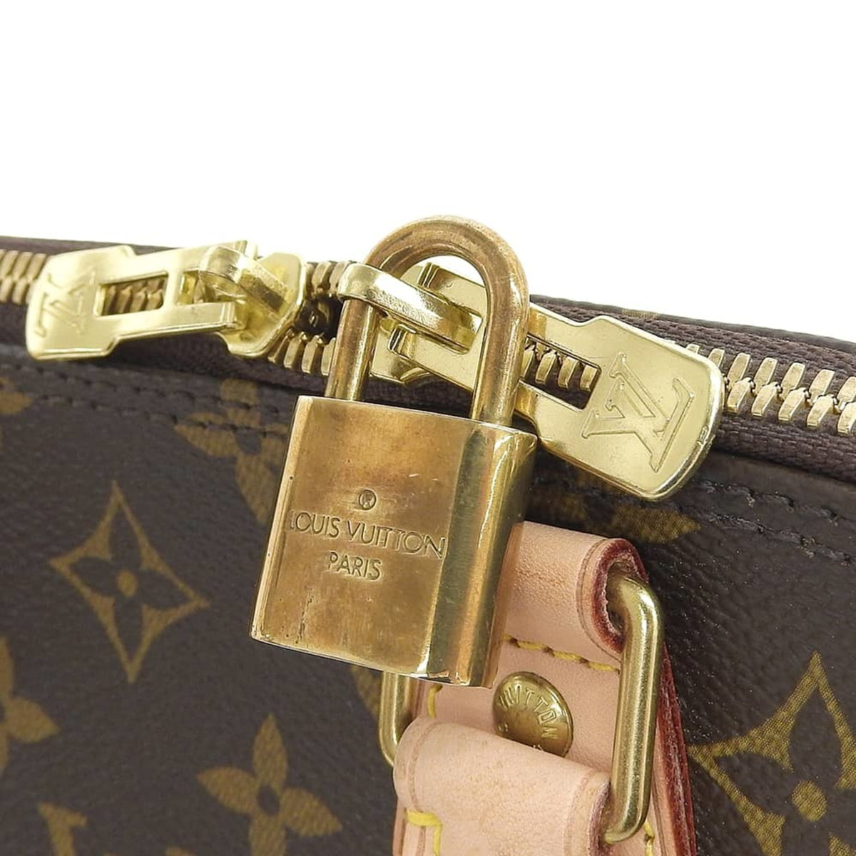 Louis Vuitton Monogram Pvc Leather Handbag (Pre-Owned)