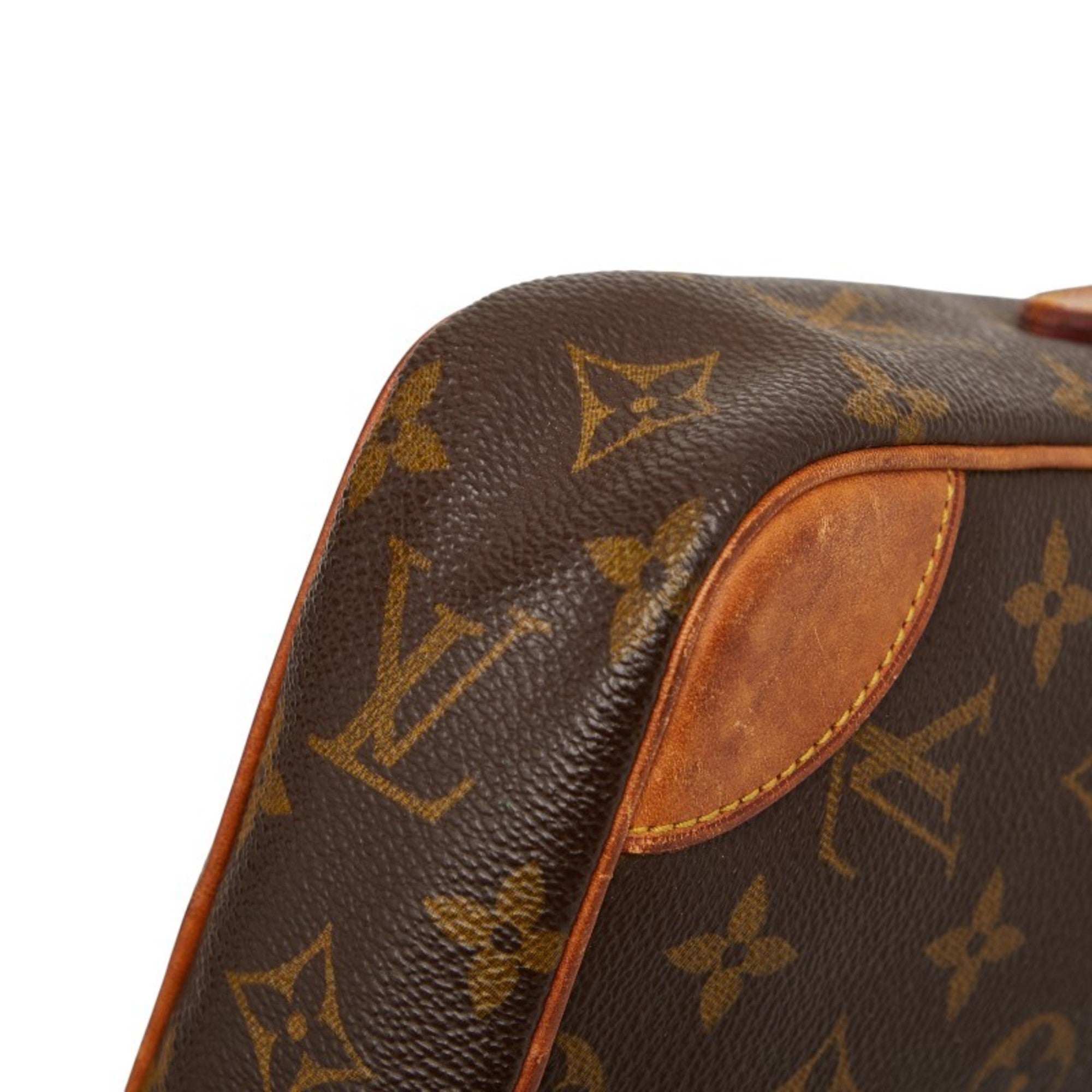 Louis Vuitton Brown Pvc Leather Shoulder Bag (Pre-Owned)