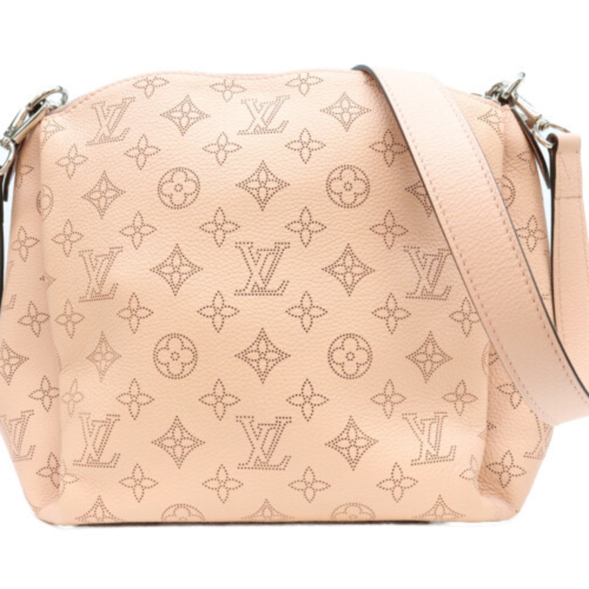 Louis Vuitton Magnolia Pink Mahina Leather Shoulder Bag (Pre-Owned)