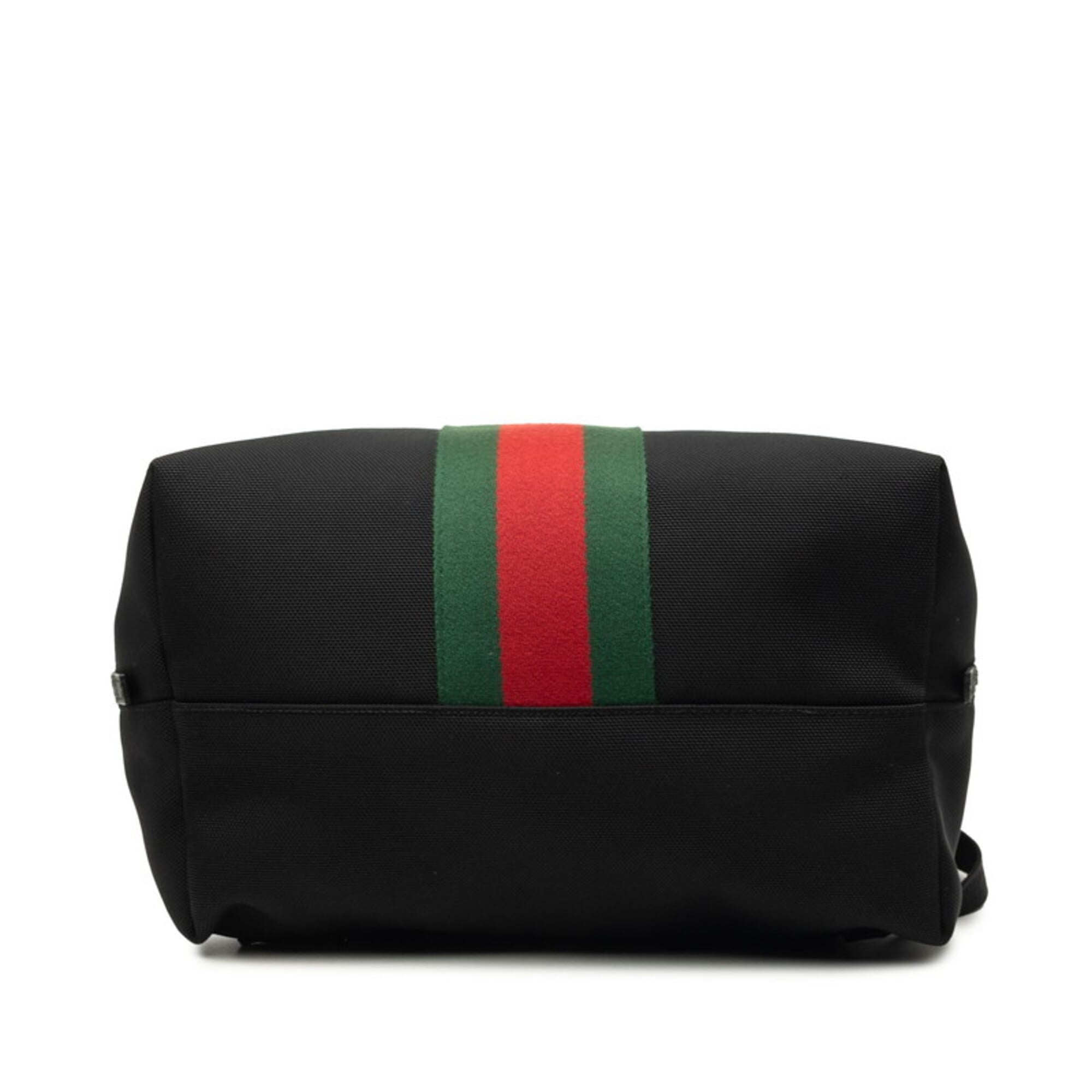 Gucci Black Canvas Backpack (Pre-Owned)